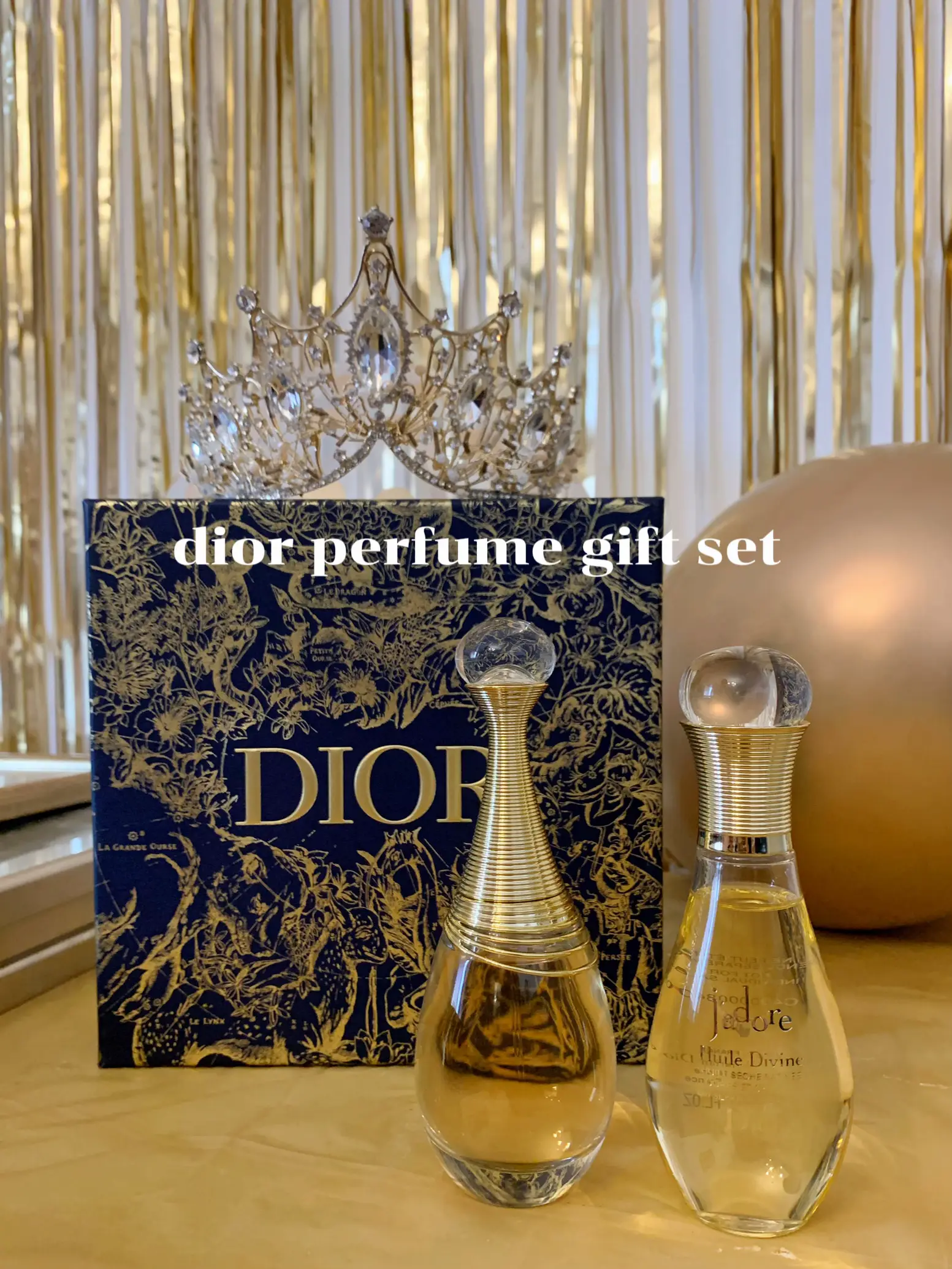 dior perfume gift set unboxing 📦