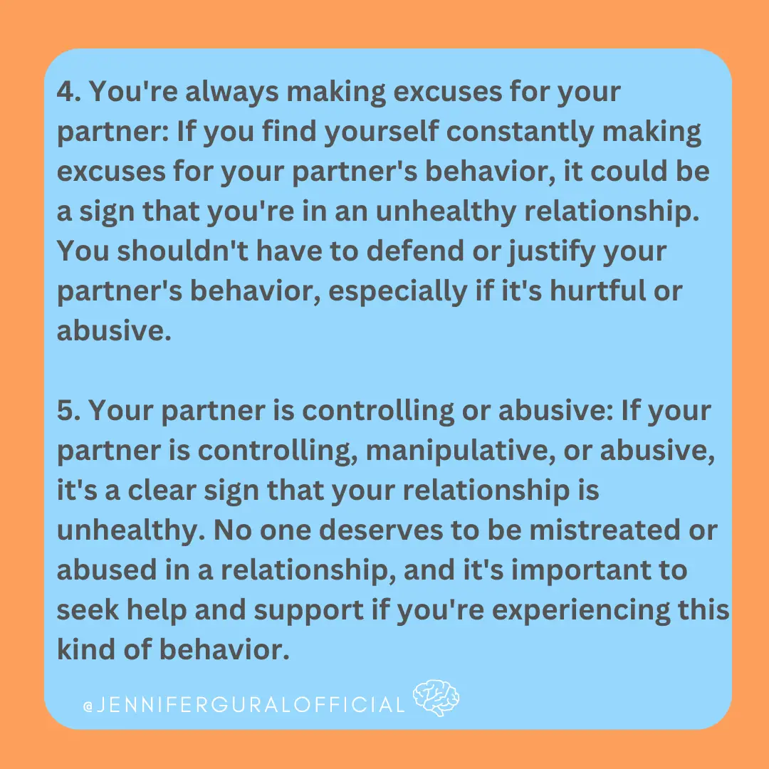 Signs That You're In an Unhealthy Relationship