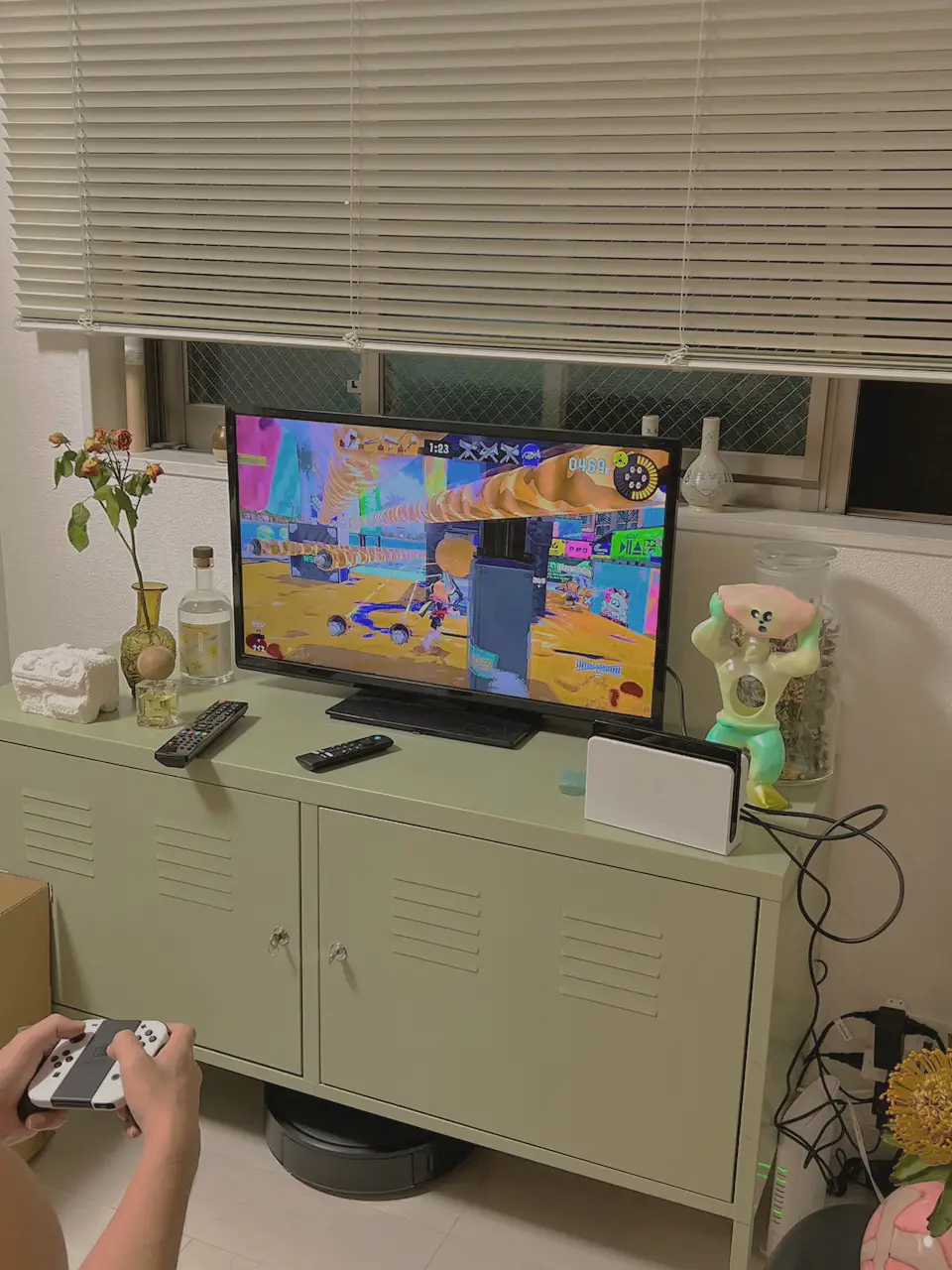 IKEA PS キャビネット モスグリーン（買ってよかった