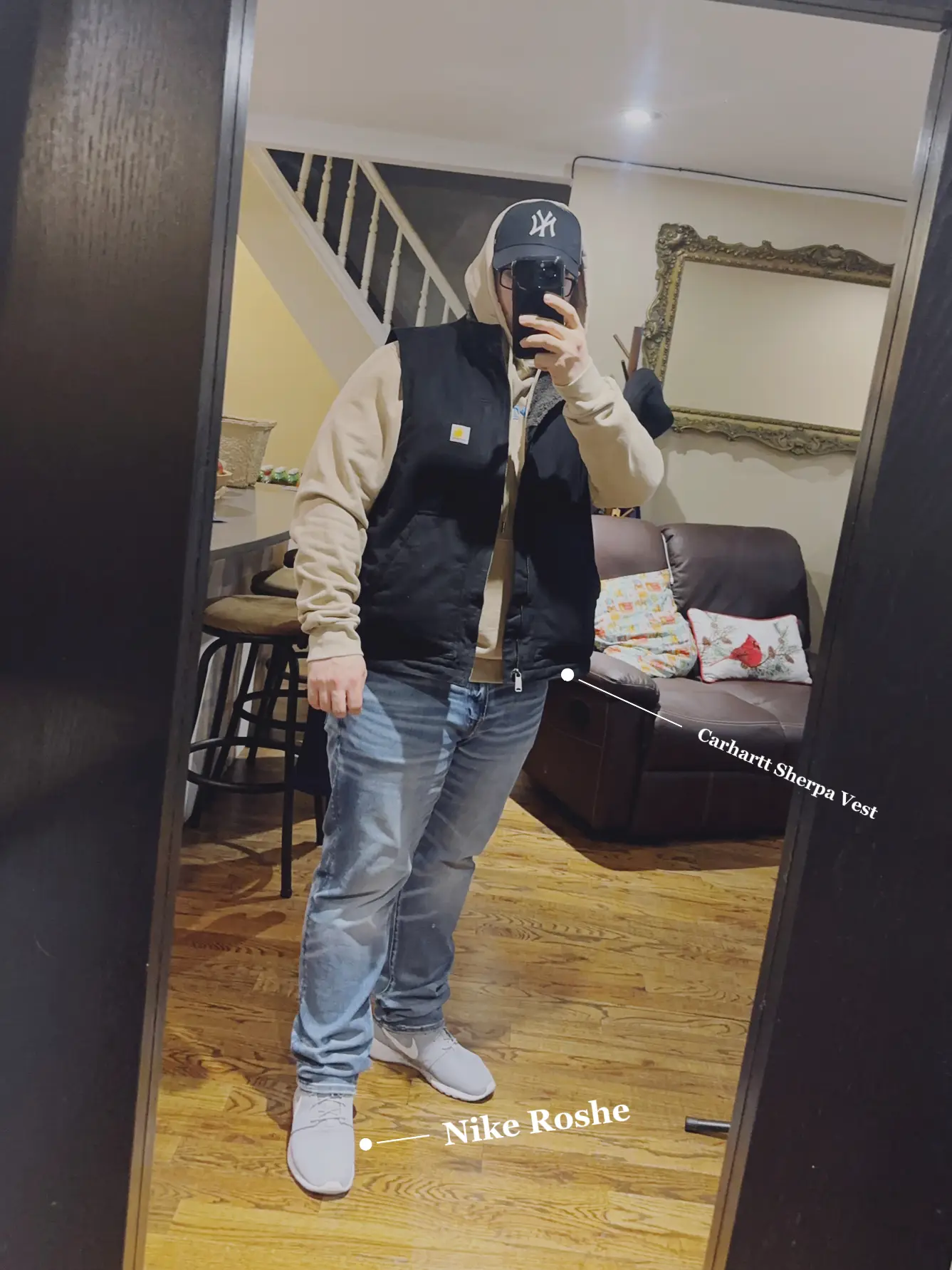 mens carhartt vest outfit