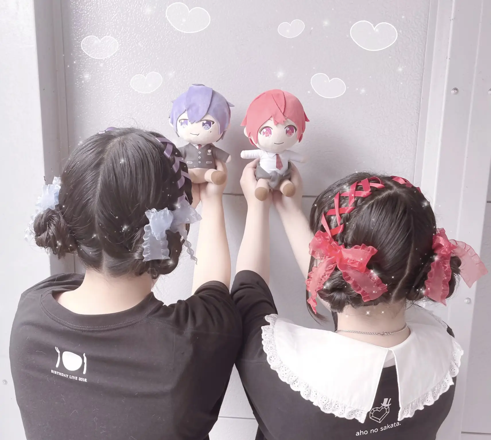 はぴぬい ぬい服 双子コーデ サロペットセット えっちゃん様 はぴぬい