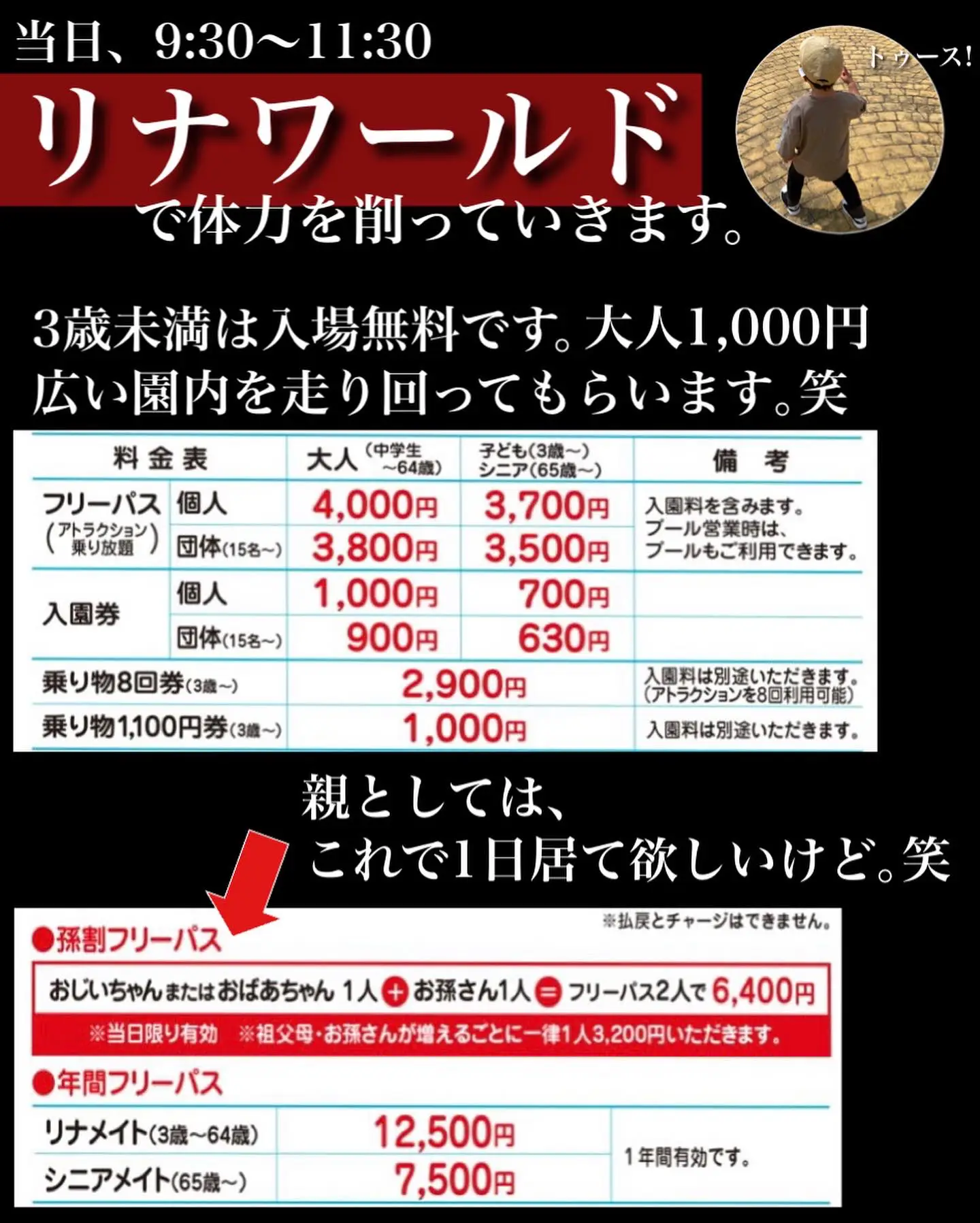 リナワールド フリーパス 引換券 3枚 【公式通販】 リナワールド フリーパス 引換券 3枚 【公式通販】