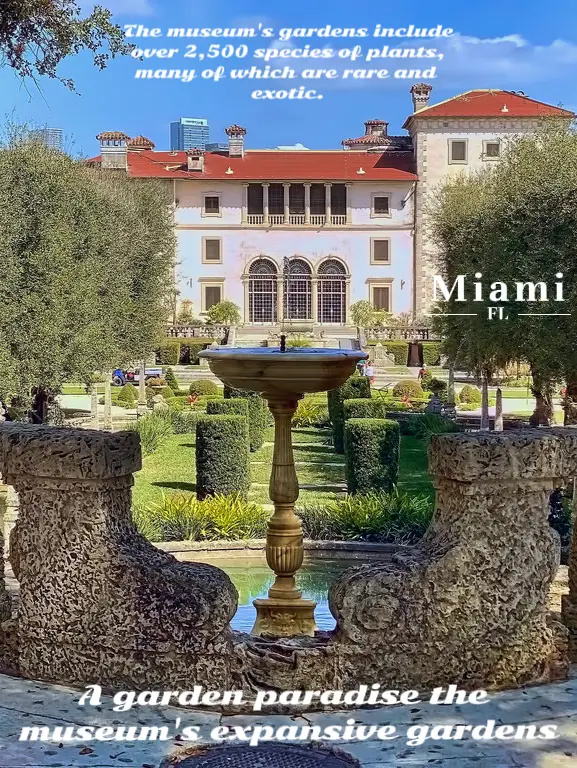 Inside Iconic Houses Tours Vizcaya Museum & Gardens in Miami