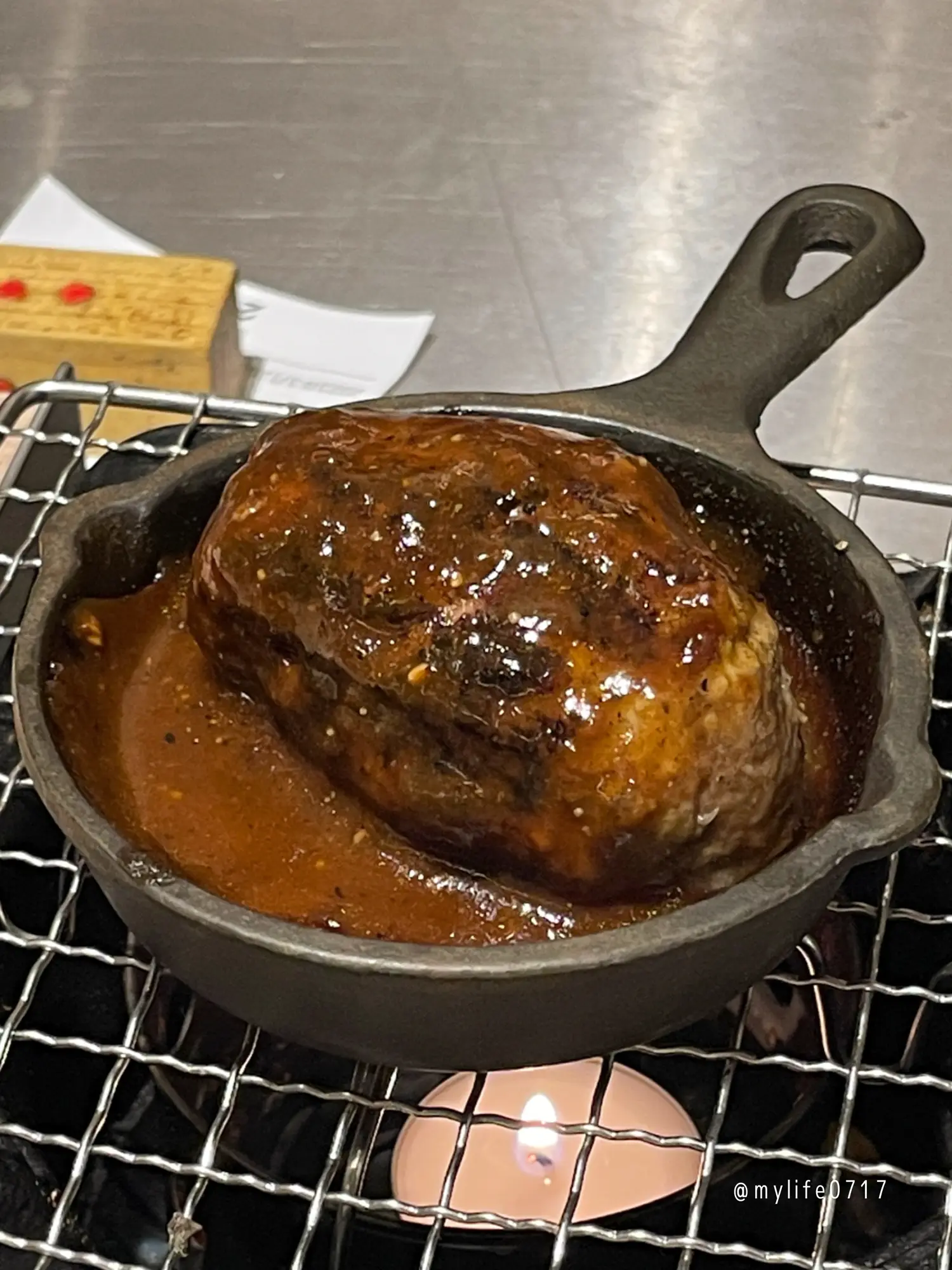 東京 ハンバーグ 焼き立て フライパン