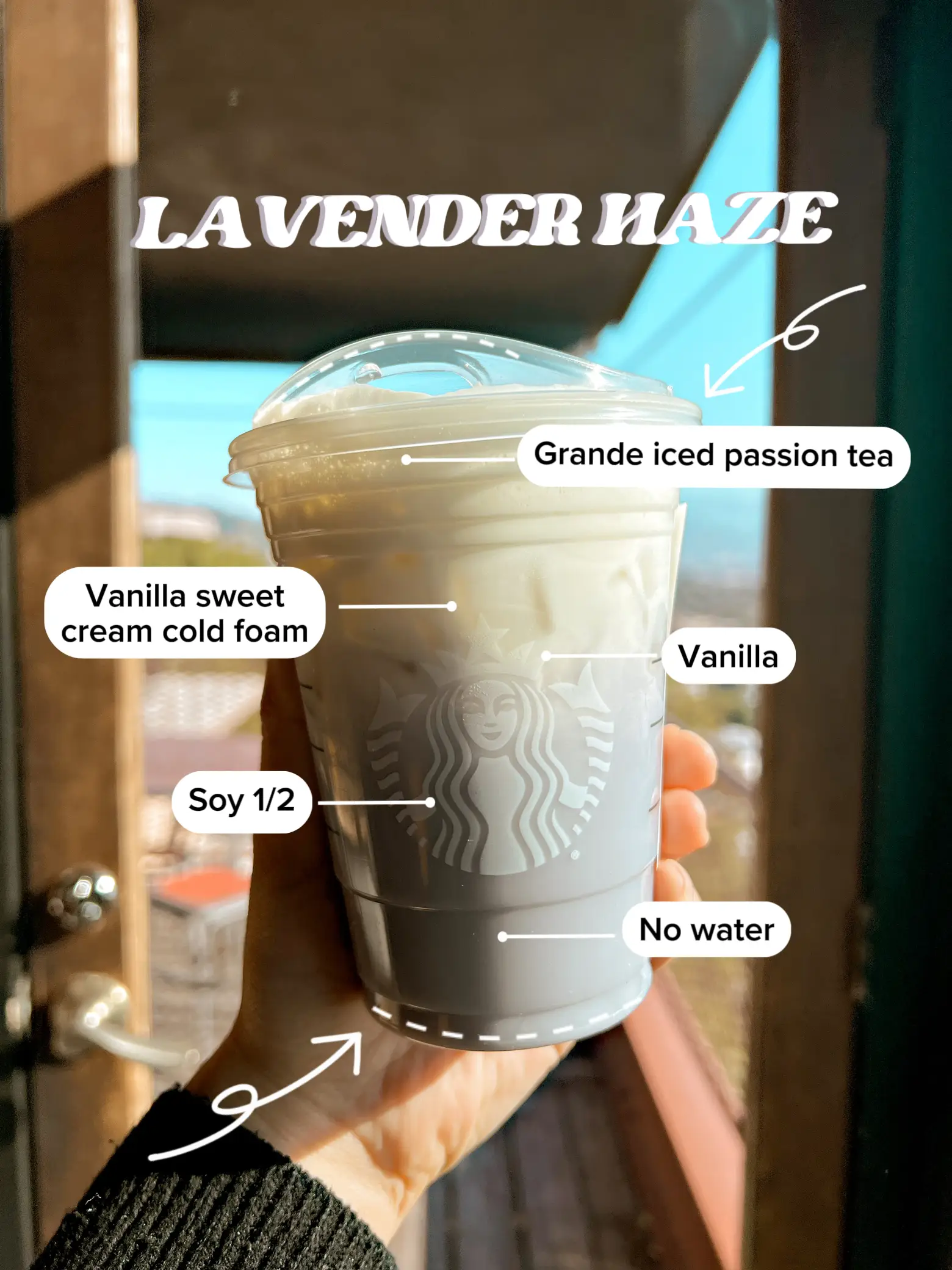 Starbucks Purple Drink Recipe {Lavender Haze} - We are not Martha