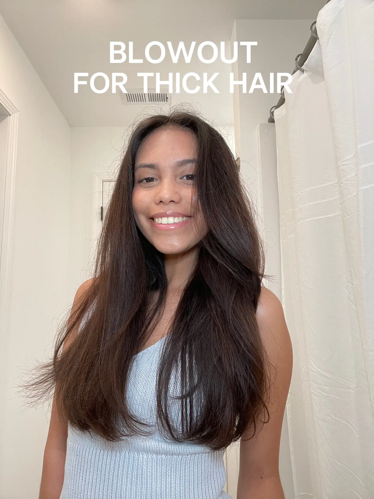 Blowout for Thick Hair | Gallery posted by michelle.yarely | Lemon8