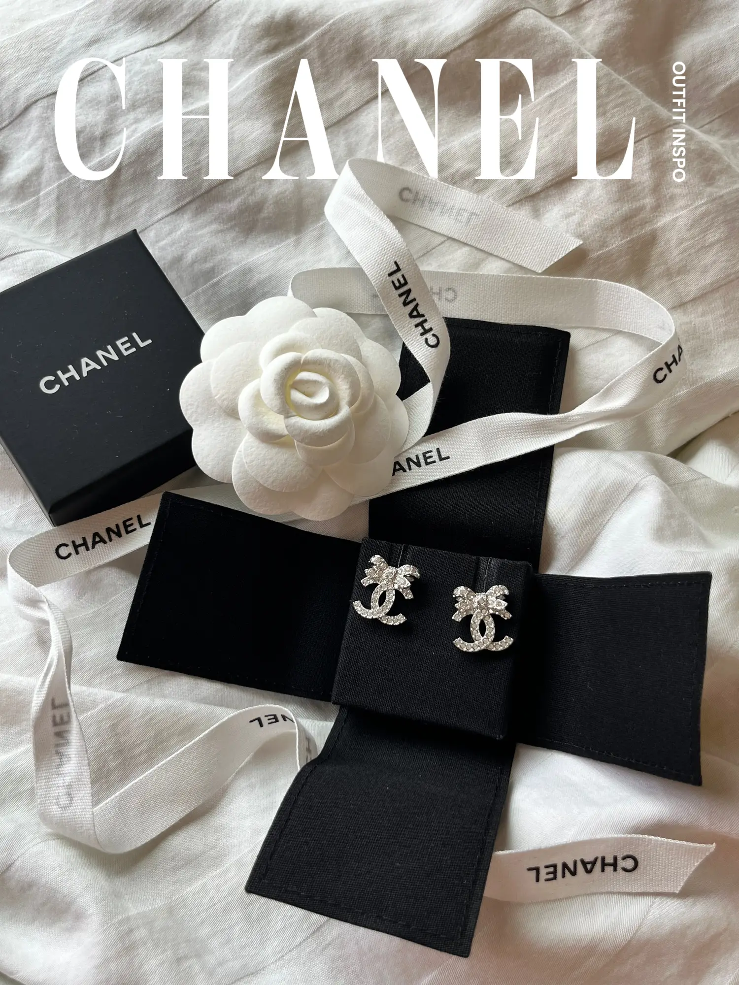 Chanel deals wedding earrings