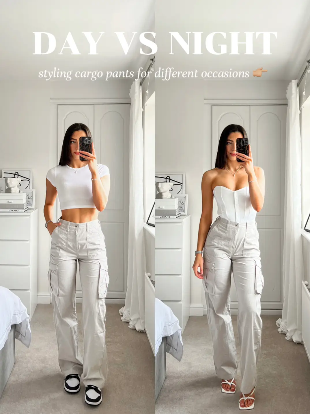 Girls Trendy 2 layer Flared Pants Personality Slim - Temu Canada