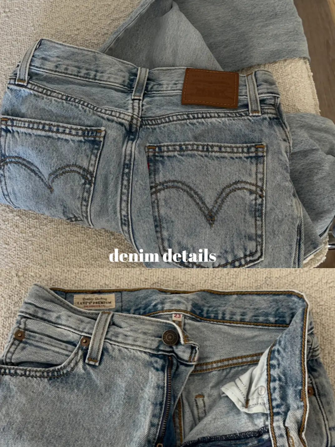 New Fashion Non-Stretch Quality High Waisted Front Patch Pocket and  Reflexed Waistband Folding Bottom Lady Denim Jeans - China Skinny Jeans and  Denim Jeans price