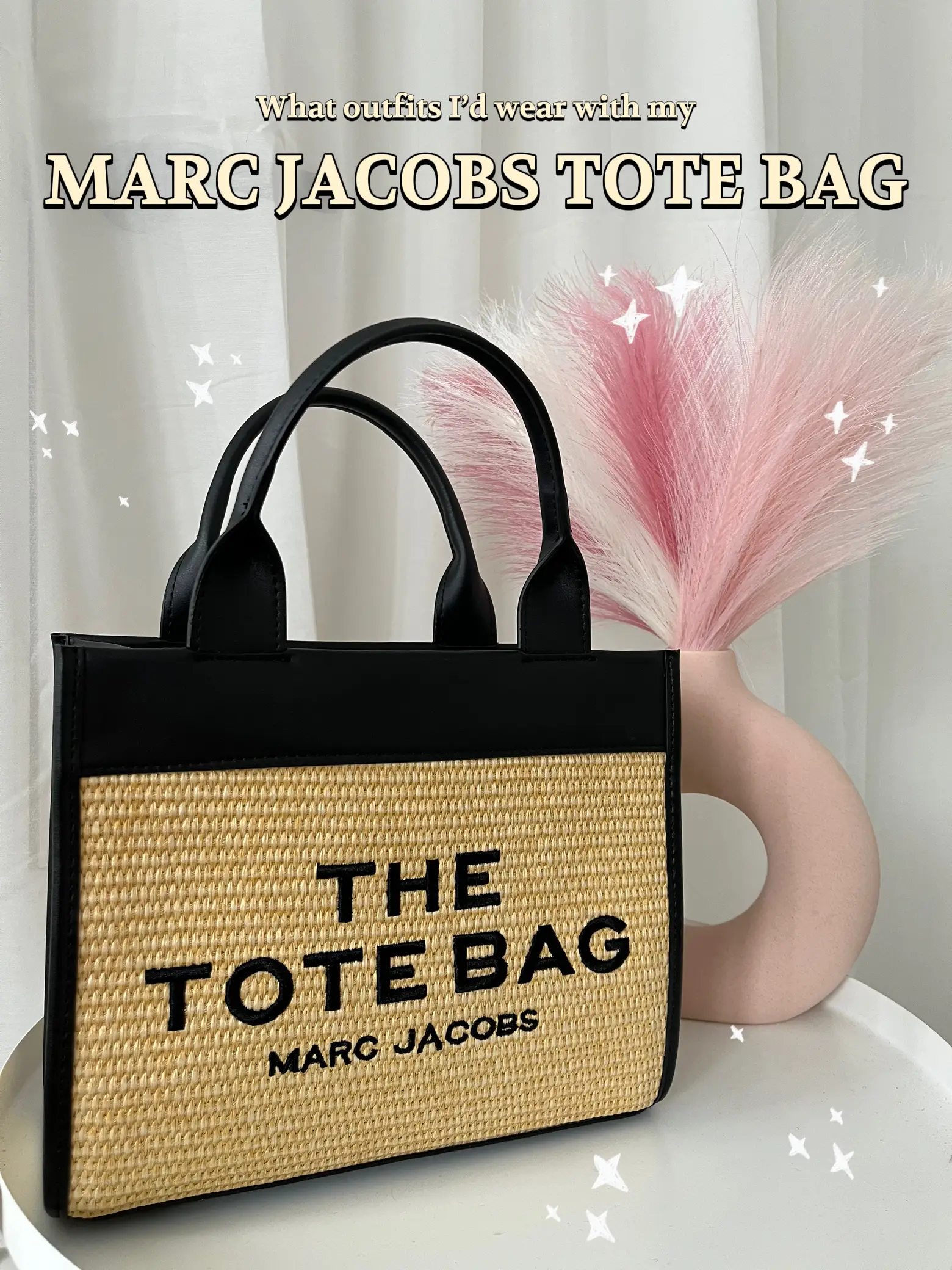 8 Easy Ways To Style The Mini Marc Jacobs Tote Bag #marcjacobs