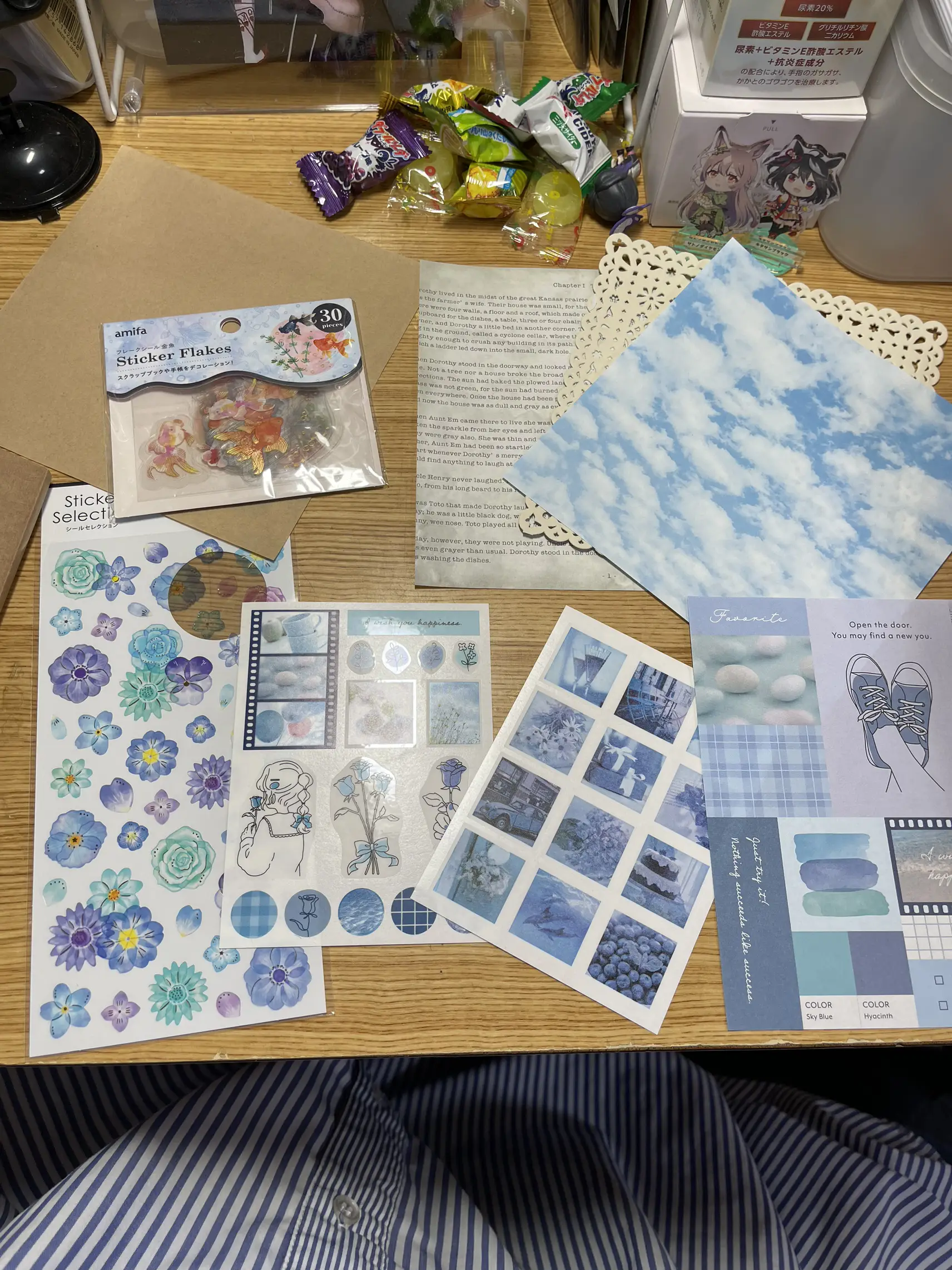 ミニコラージュノートB'✾1冊 すりへっ