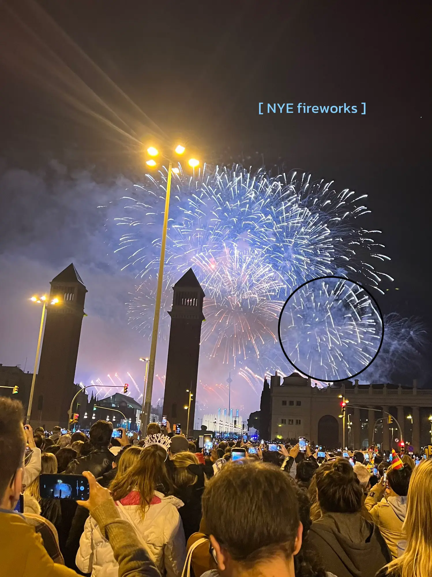 New Year's Eve in Barcelona