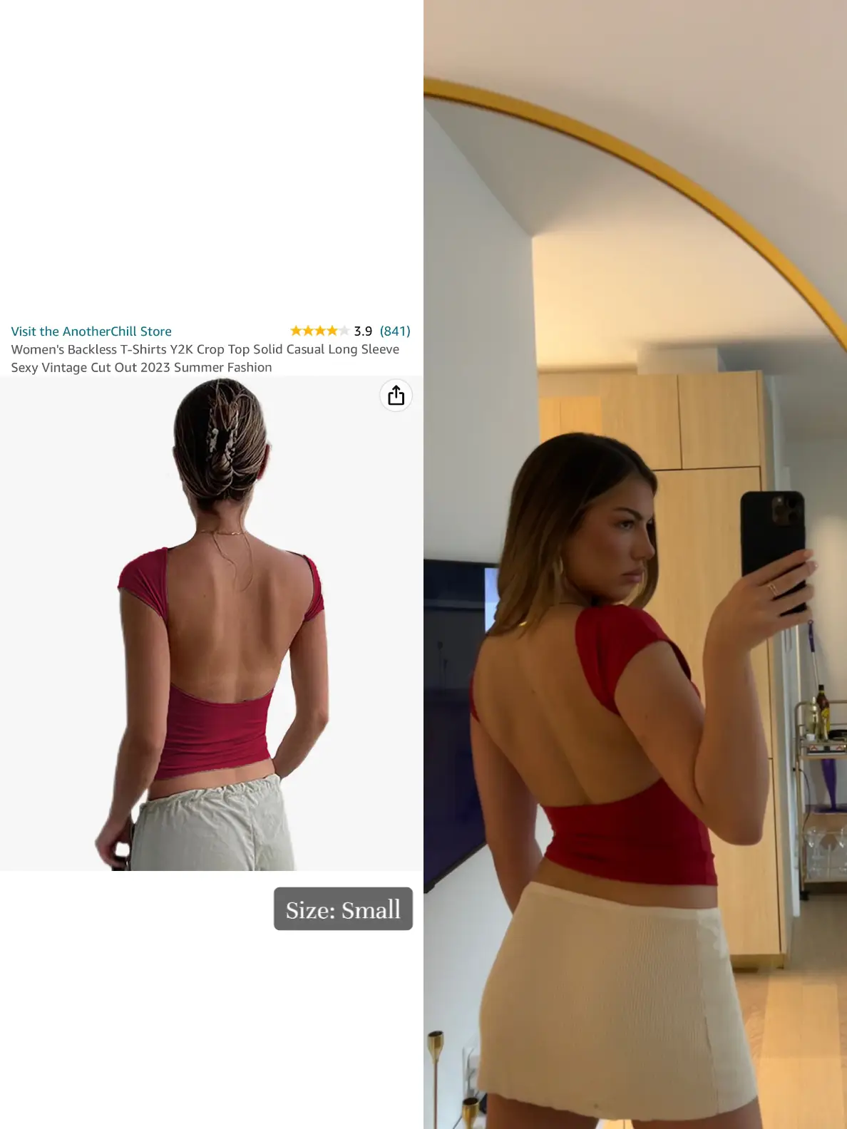  Danysu Backless Top for Women Open Back Trendy Crop Workout  Tops Long Sleeve Sexy Cut Out Shirts Tee Bra Gym Clothes Black XS :  Clothing, Shoes & Jewelry