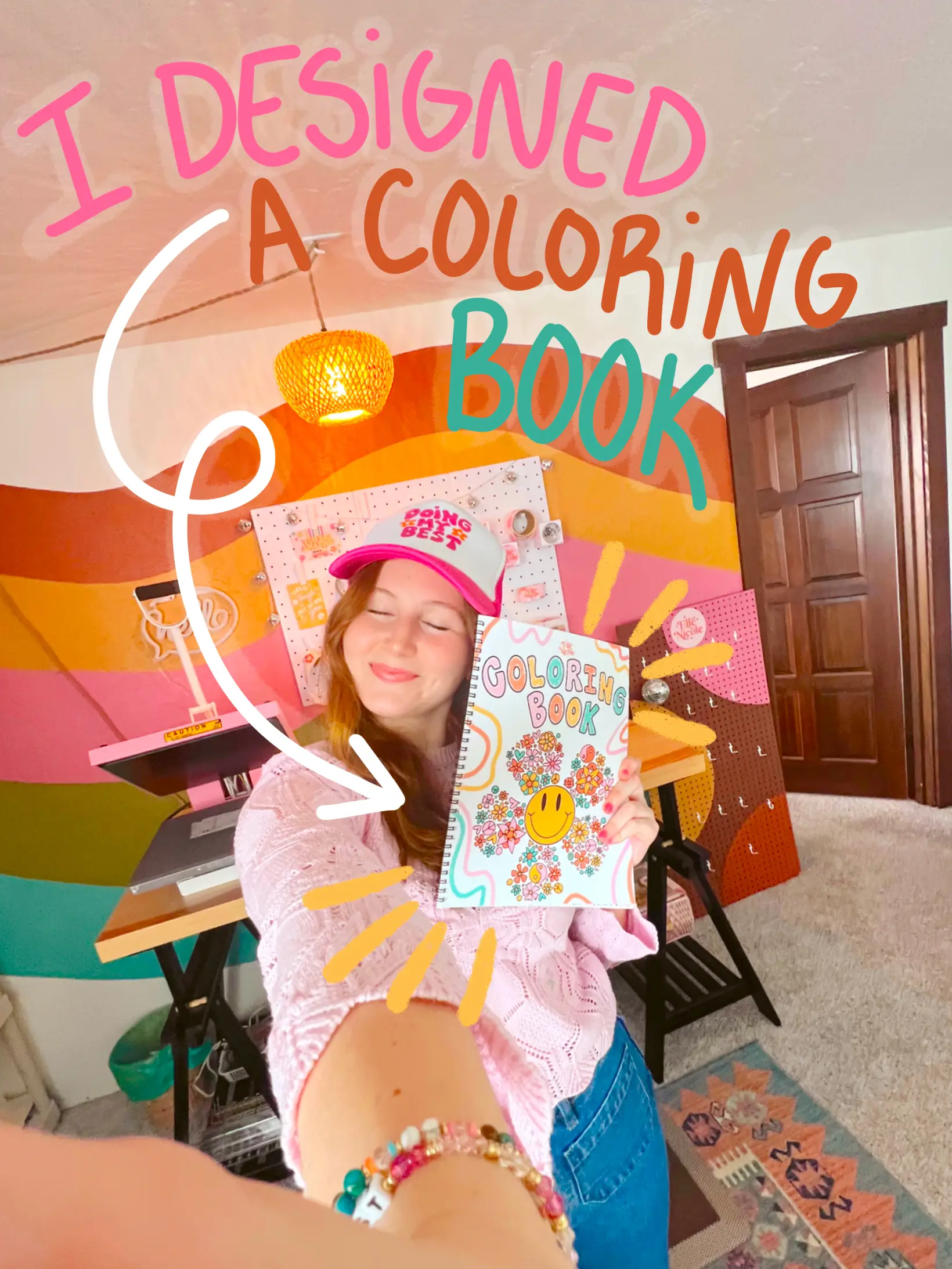 Good Vibes Coloring Book: A Motivational Coloring Book for Adults, Teens  and Kids with Inspirational Sayings, Positive Affirmations and Therapeu a  book by Made You Smile Press