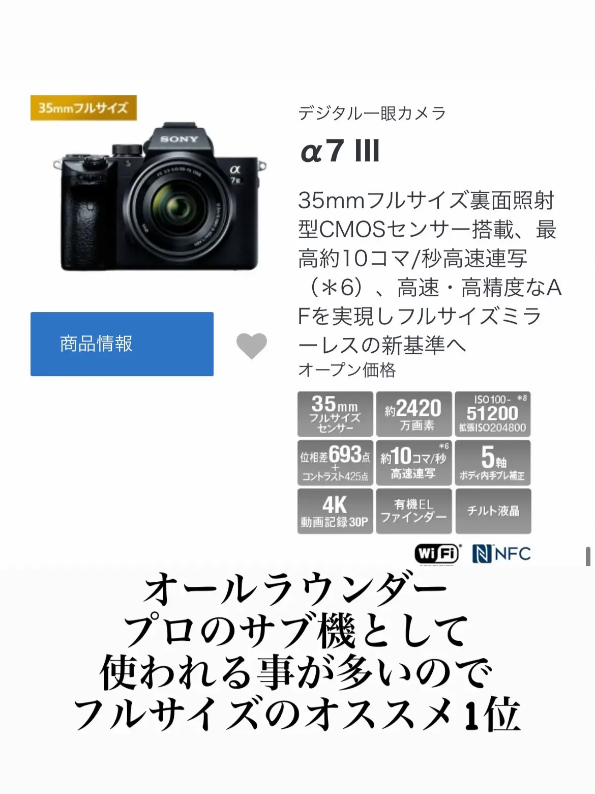 ⭐️軽量・コンパクト⭐️超高性能⭐️ソニー α6300⭐️ - デジタルカメラ