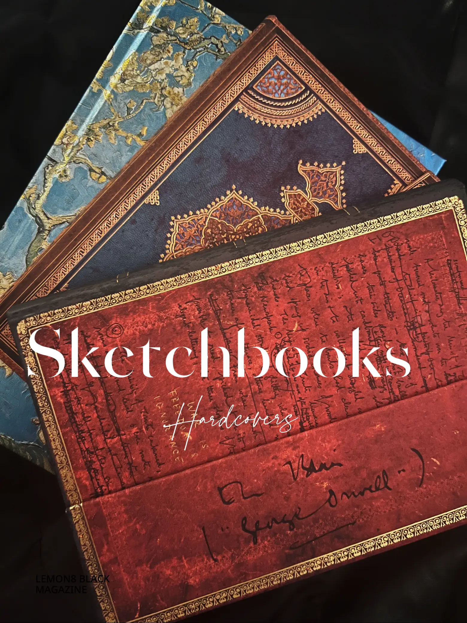 28 Popular Sketchbooks! // Sketchbook Masterlist (based on your