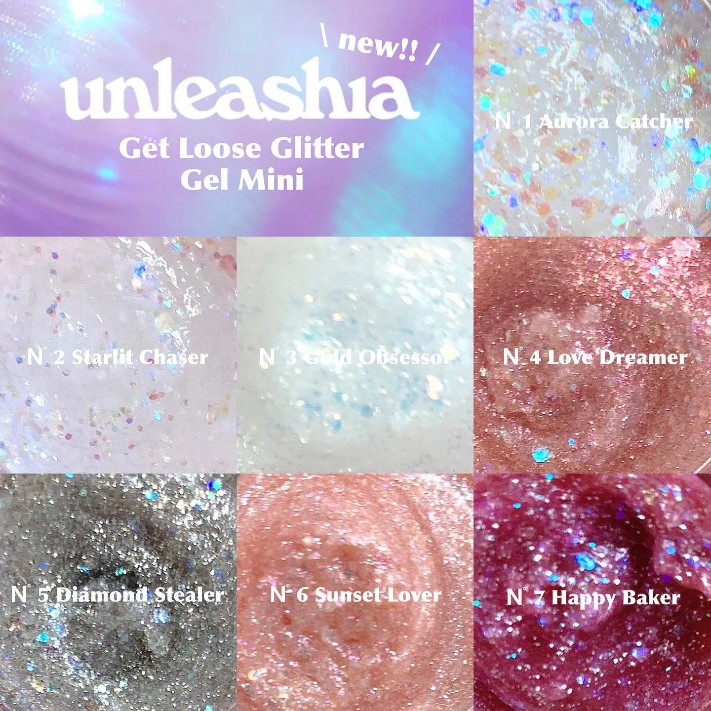 Unleashia Get Loose Glitter Gel