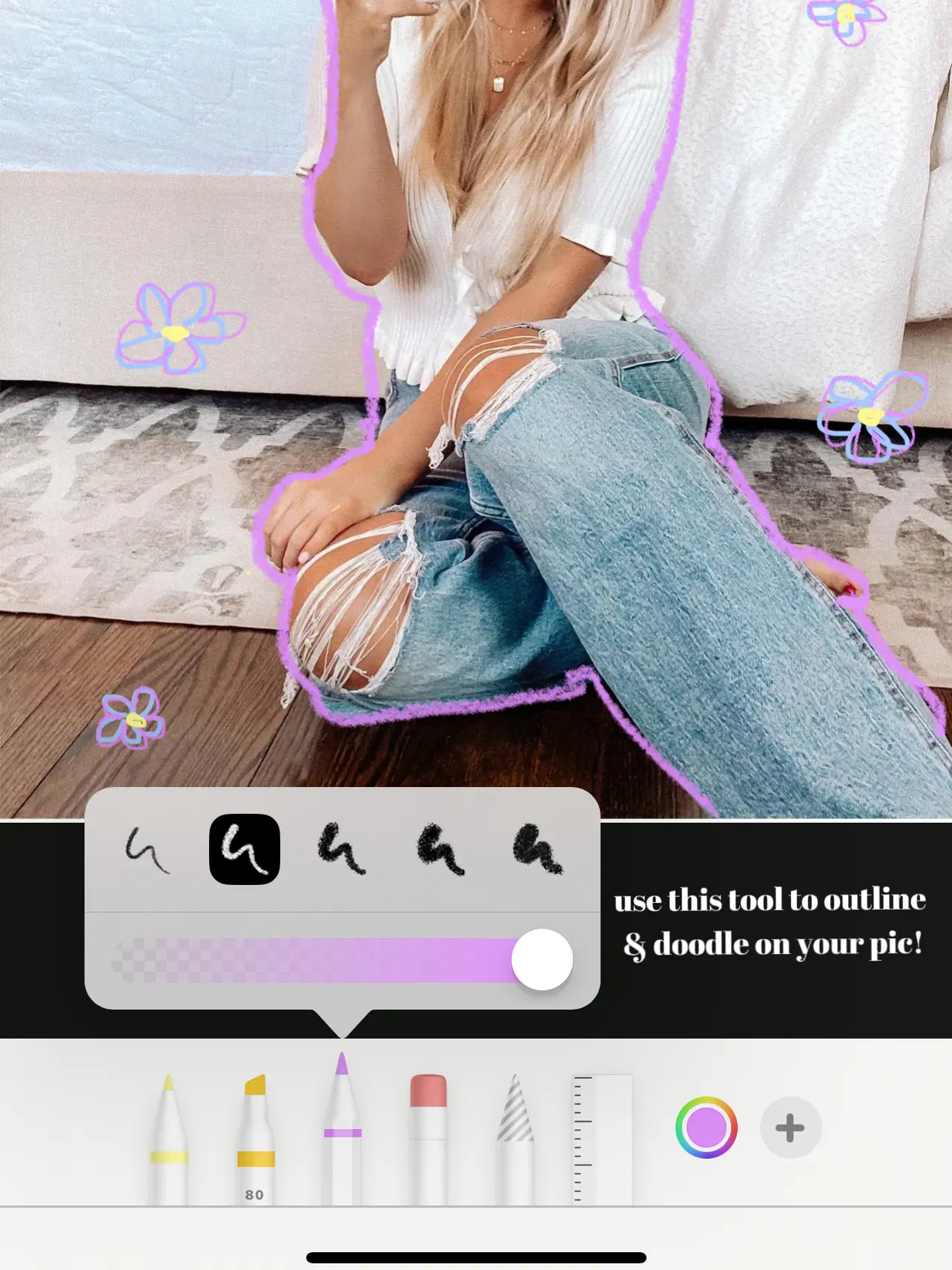 How to doodle on your pics!🖍️ | Gallery posted by Bre | Lemon8