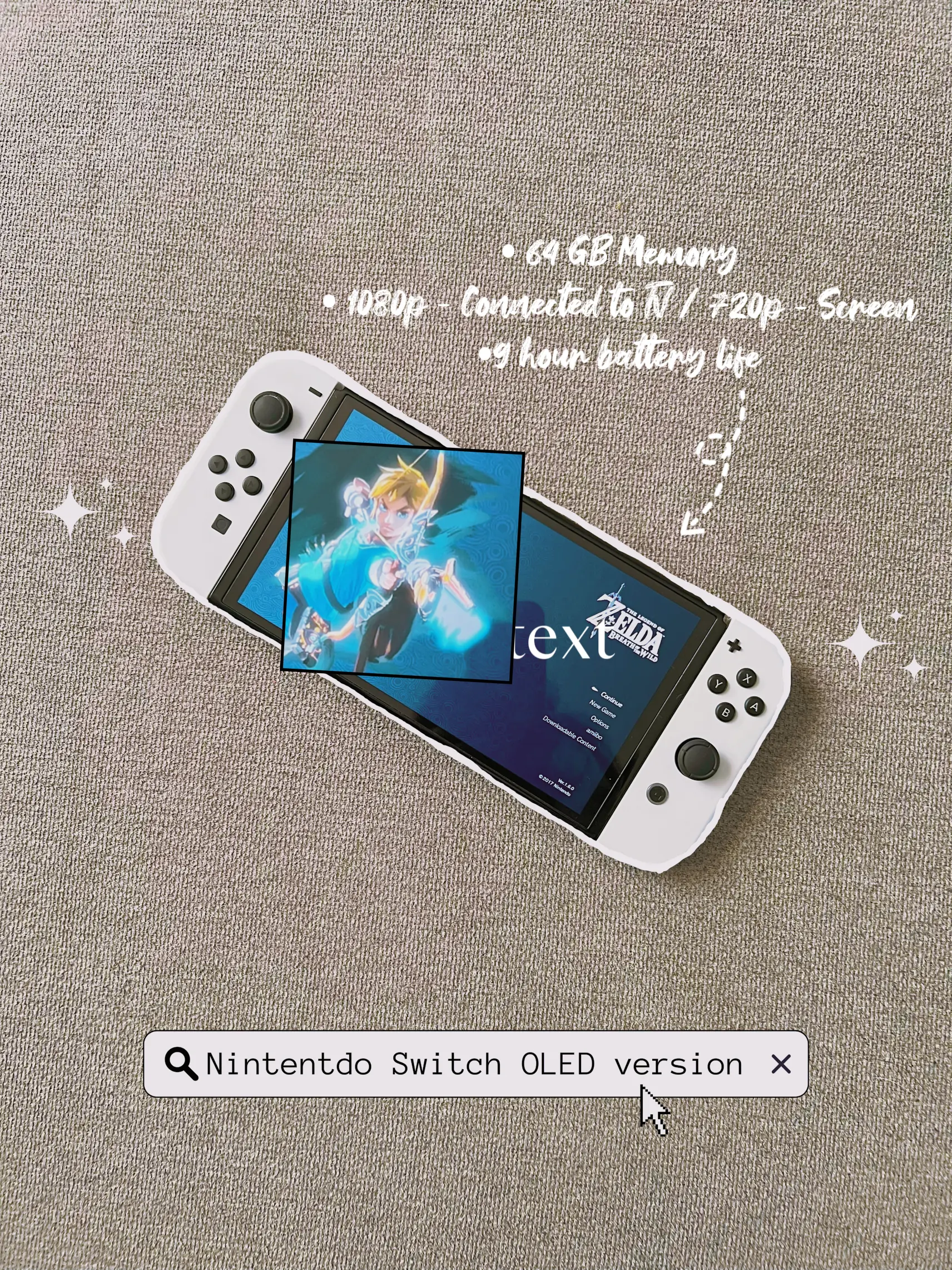 Zelda Breath of the Wild Nintendo Switch Lite Skin Legend of 