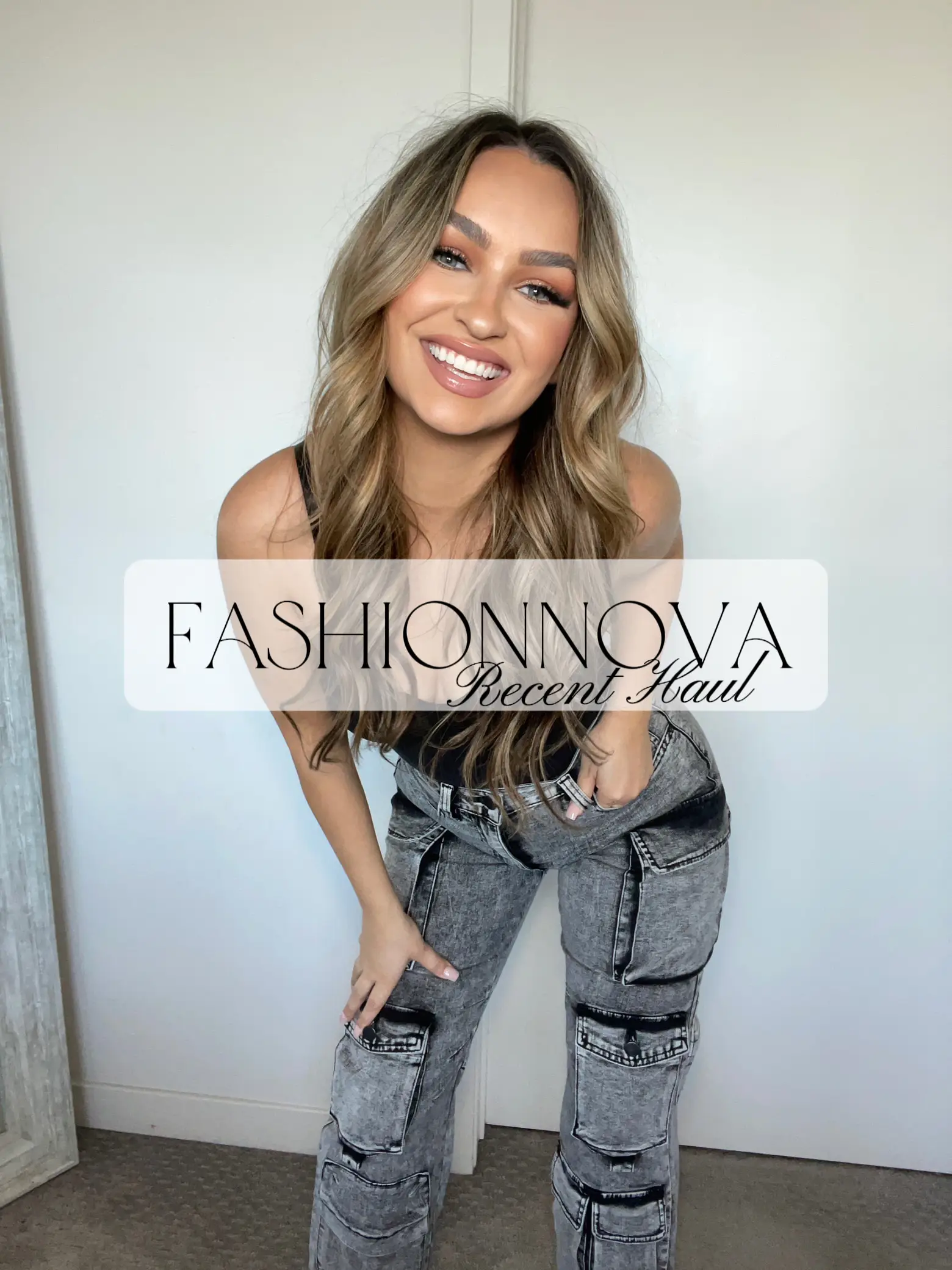 FashionNova on X: Jeans & lace bra tops 💯  / X