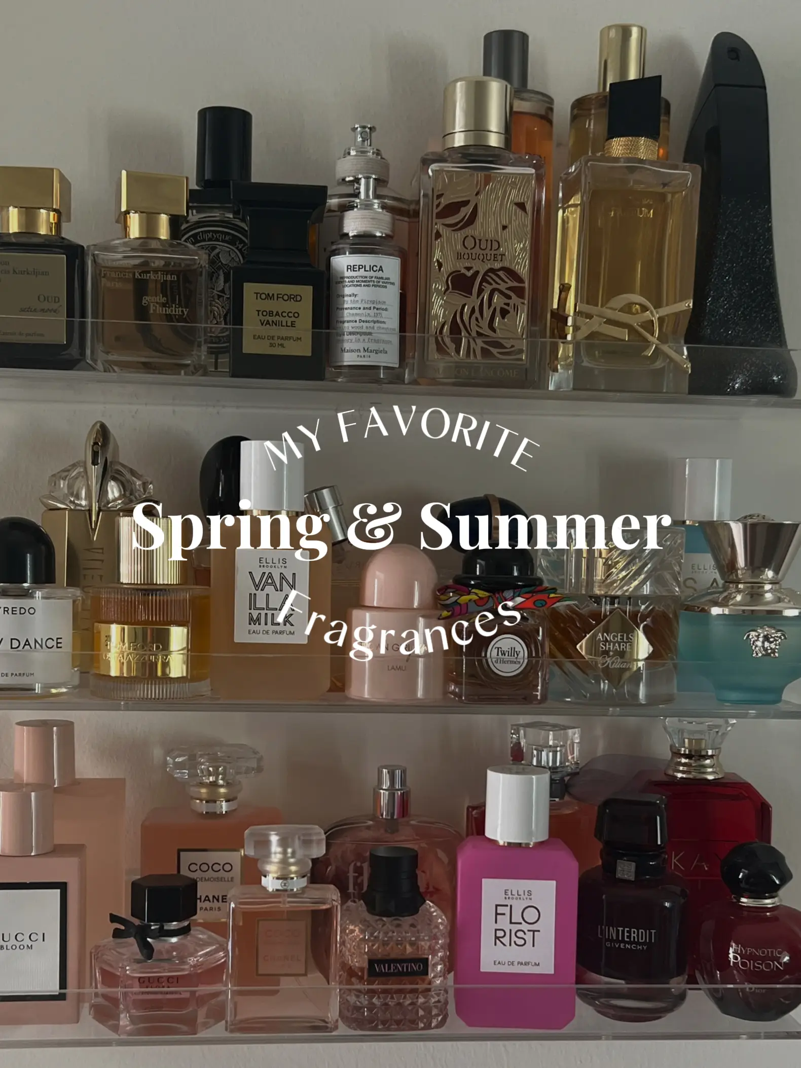 Favorite Spring & Summer Fragrances