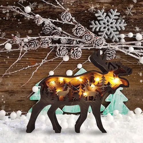 シリコン製 トナカイライト シリコン製 トナカイライト シリコン製 トナカイライト LED