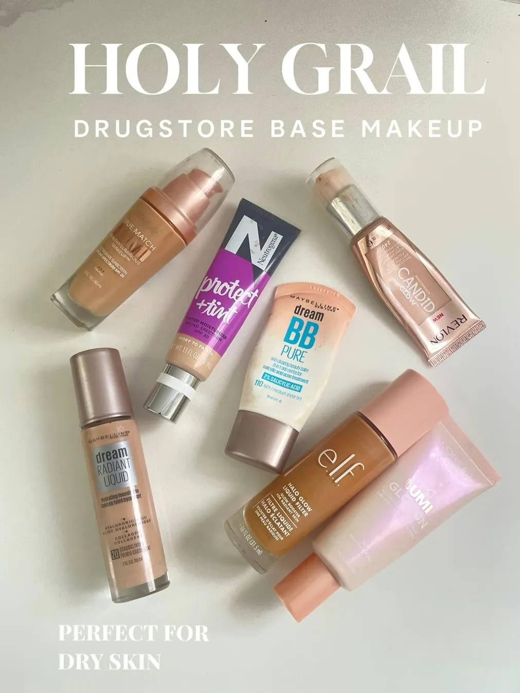 THE BEST DRUGSTORE BASE ROUTINE FOR GLOWY SKIN As Gallery posted by