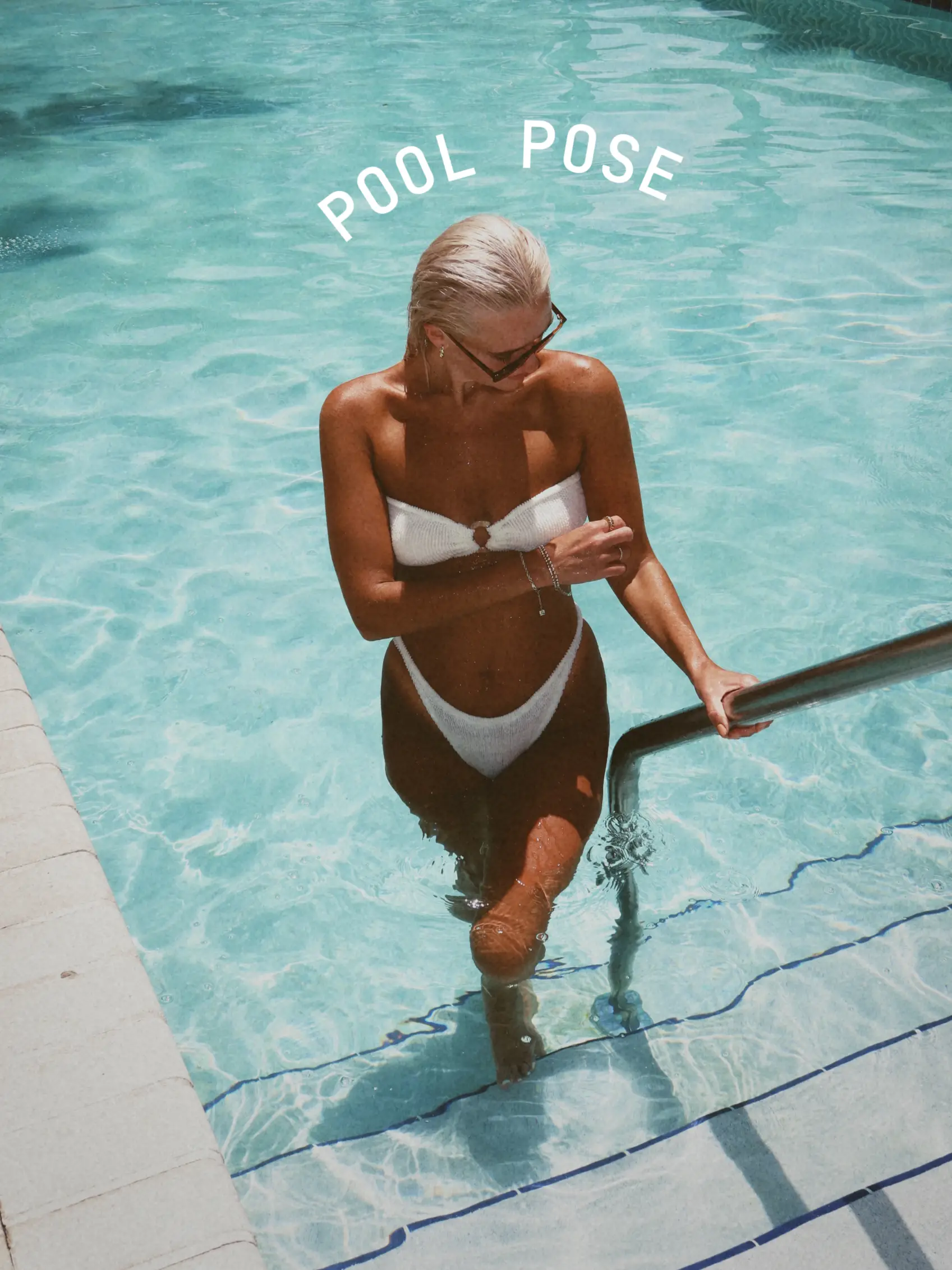 3 pool poses to try 🌞💫 | Gallery posted by christina | Lemon8