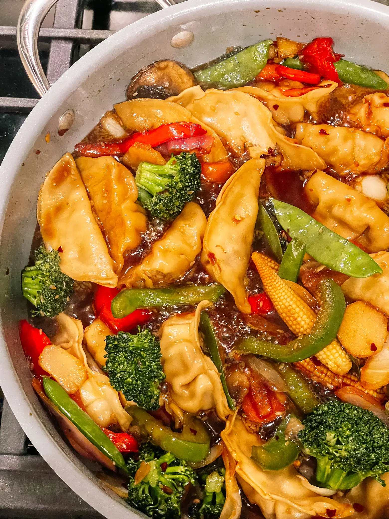 Trader Joe's Potsticker Stir-Fry Recipe Idea