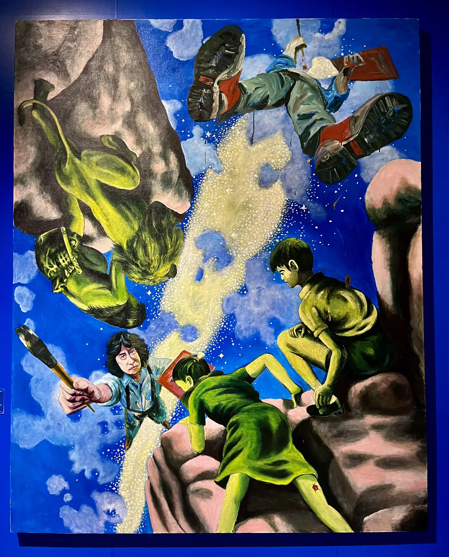 横尾忠則 オリジナル木版画 「Sky&Sea」 横尾忠則 「SKY&SEA」 木