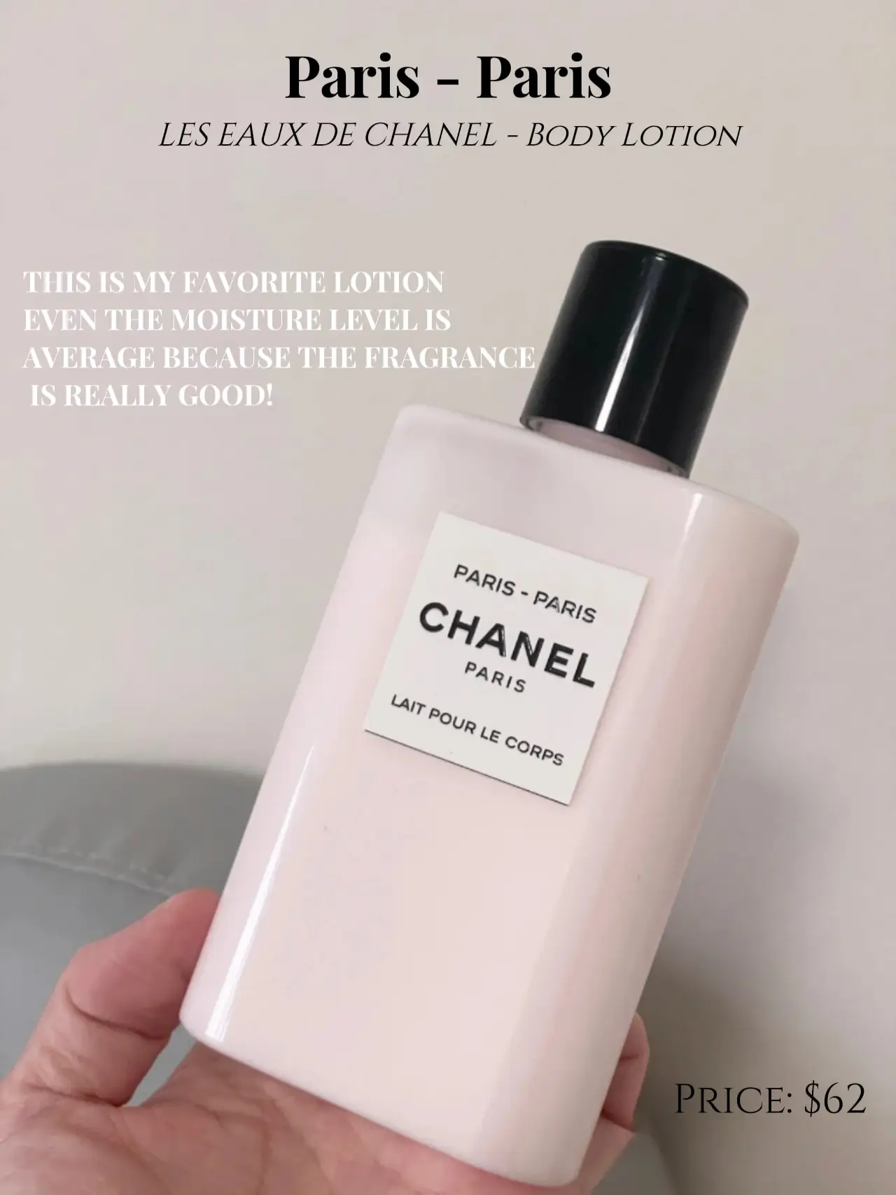 Chanel Paris Biarritz Lait Pour Le Corps Body Lotion – Be in the Pink