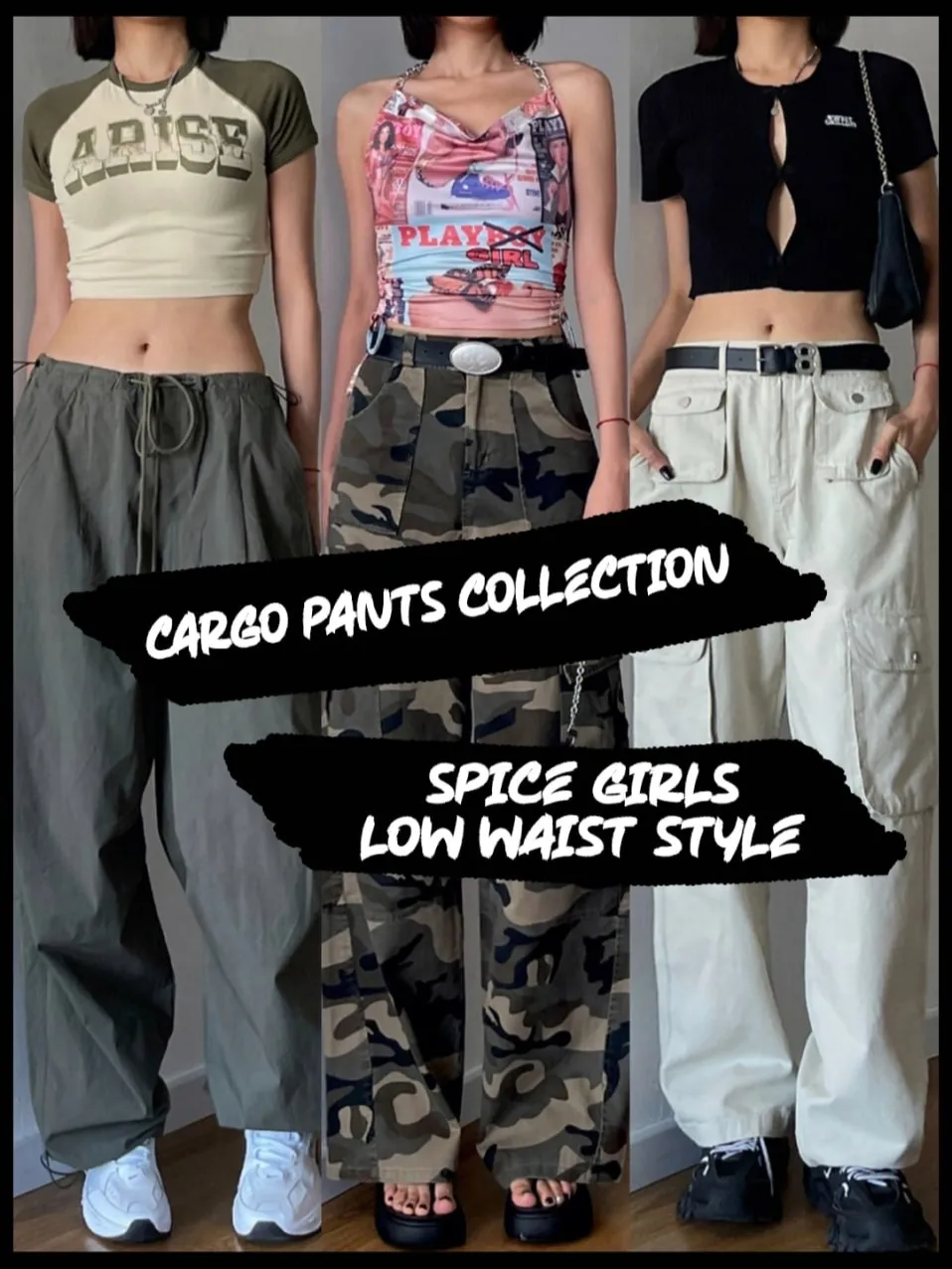 Spring Fashion Spice Girls Basics: Extra Wide Pants and Mini White