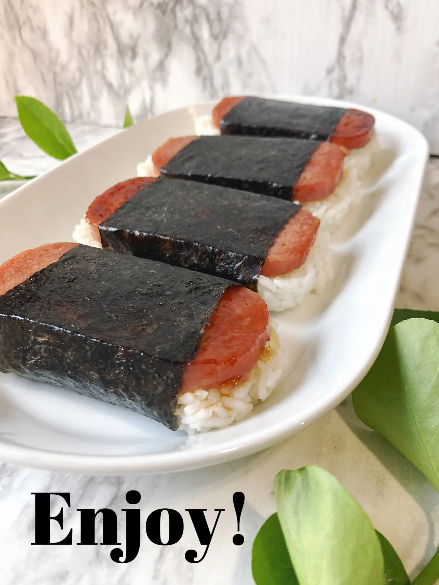 Easy Spam Musubi - Jeanelleats Food and Travel Blog