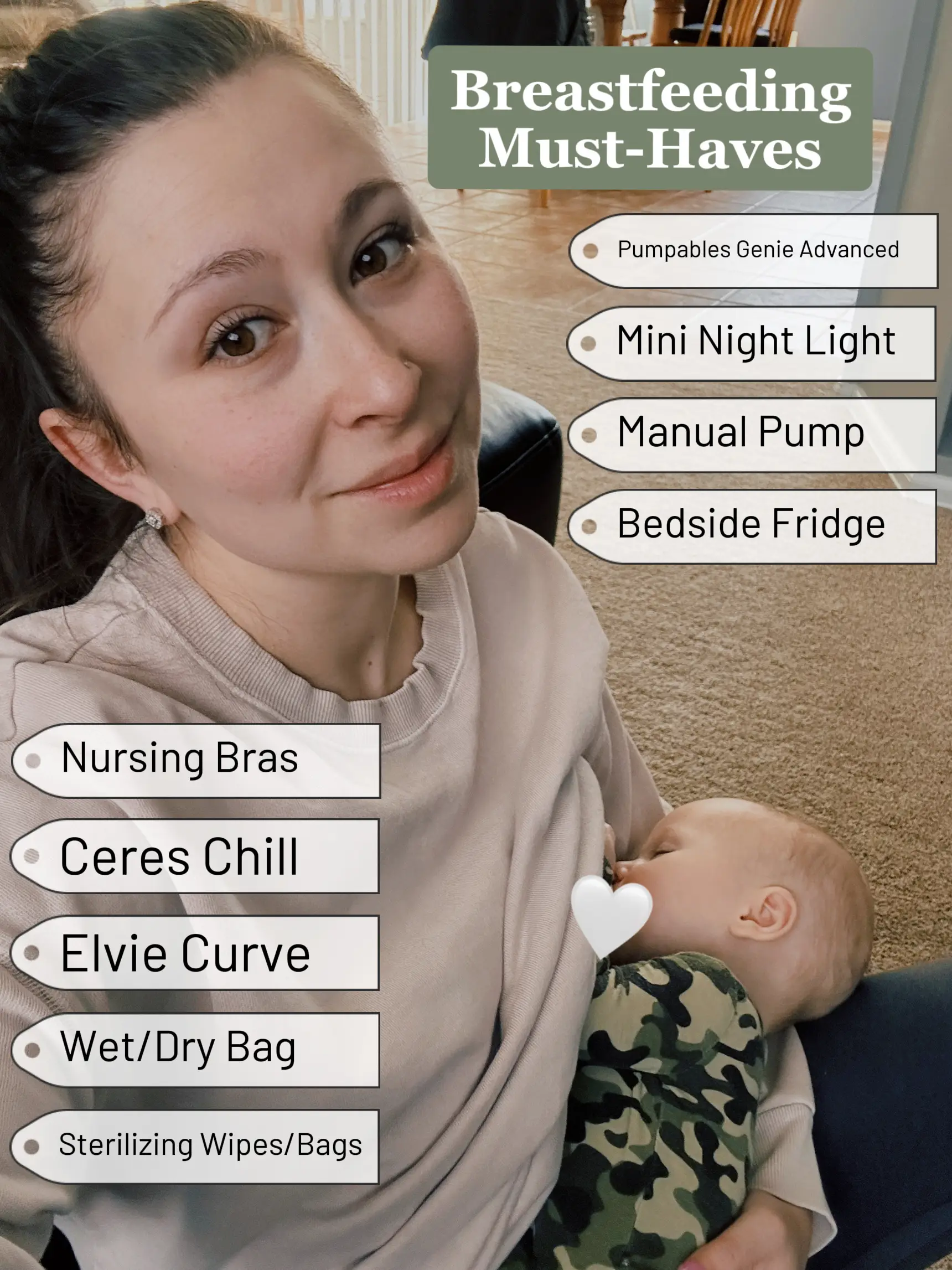 Breastfeeding Must Haves  Recommendations from a New Mom