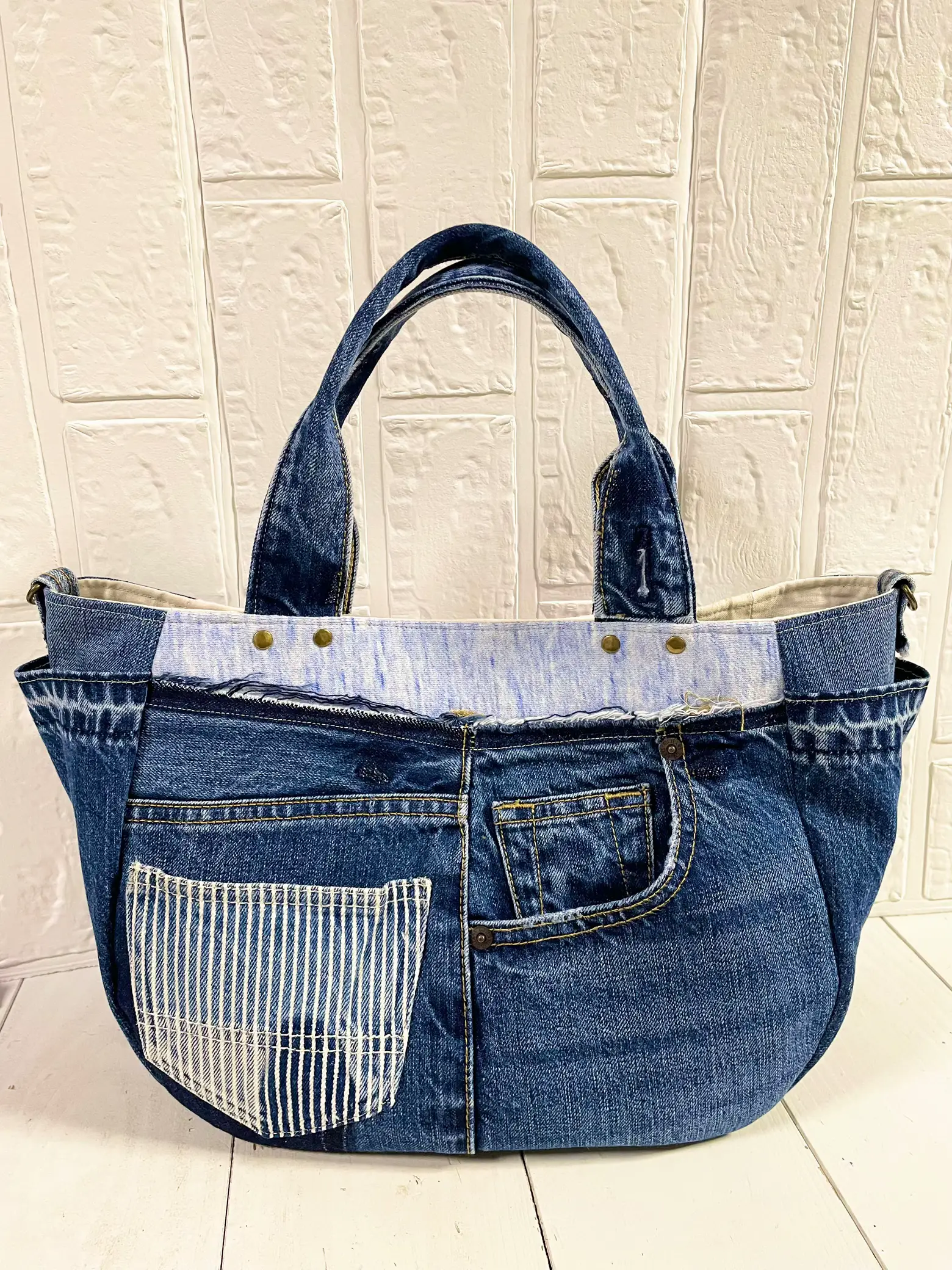 Denim Remake ♡ Tote Bag | Gallery posted by Kumiko5145 | Lemon8