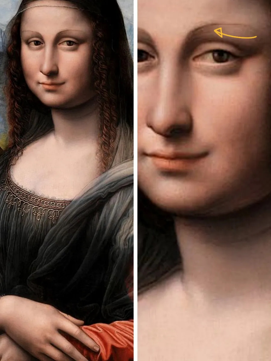 porque la monalisa no tenia cejas? | Gallery posted by topicurioso | Lemon8