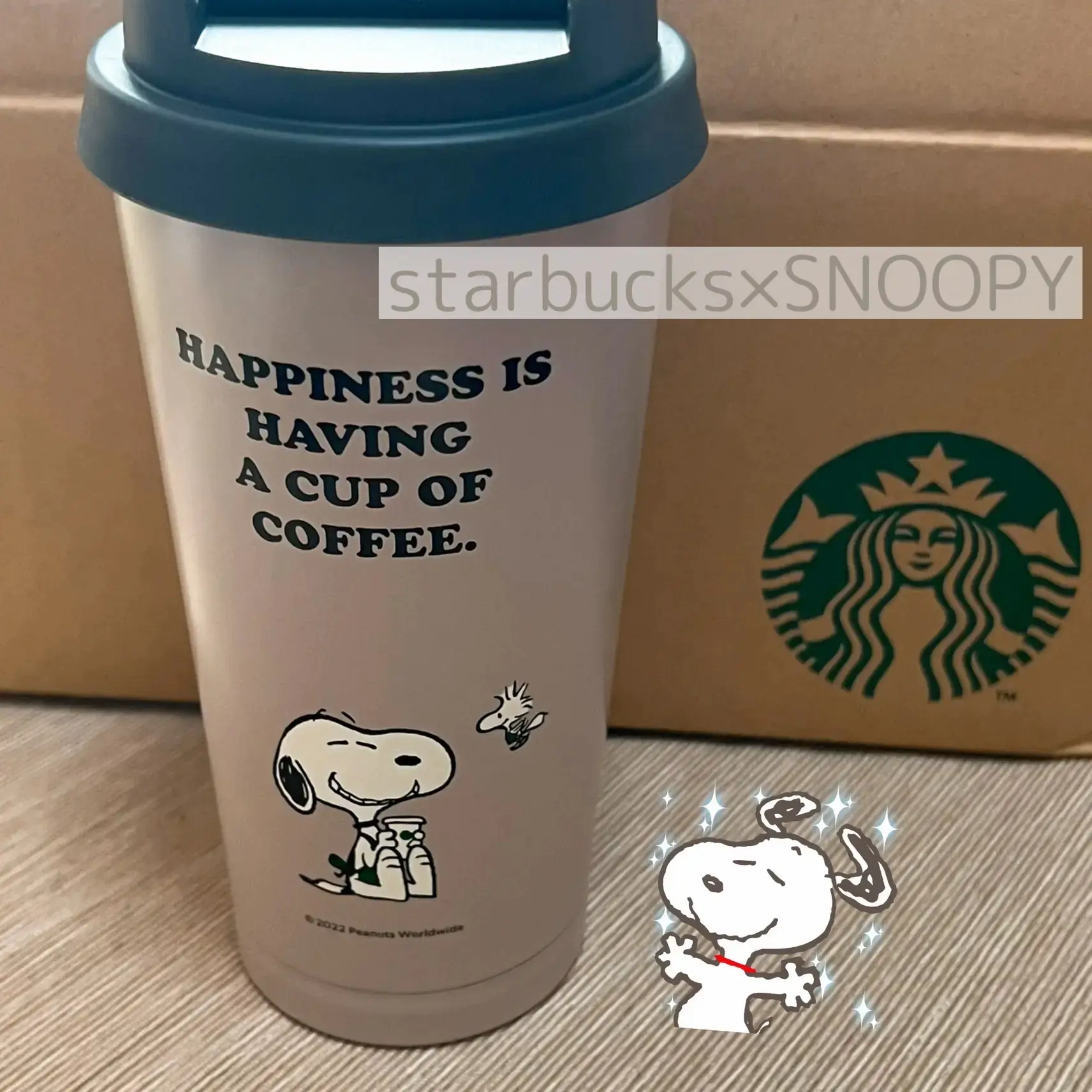 スタバ♡スヌーピータンブラー-