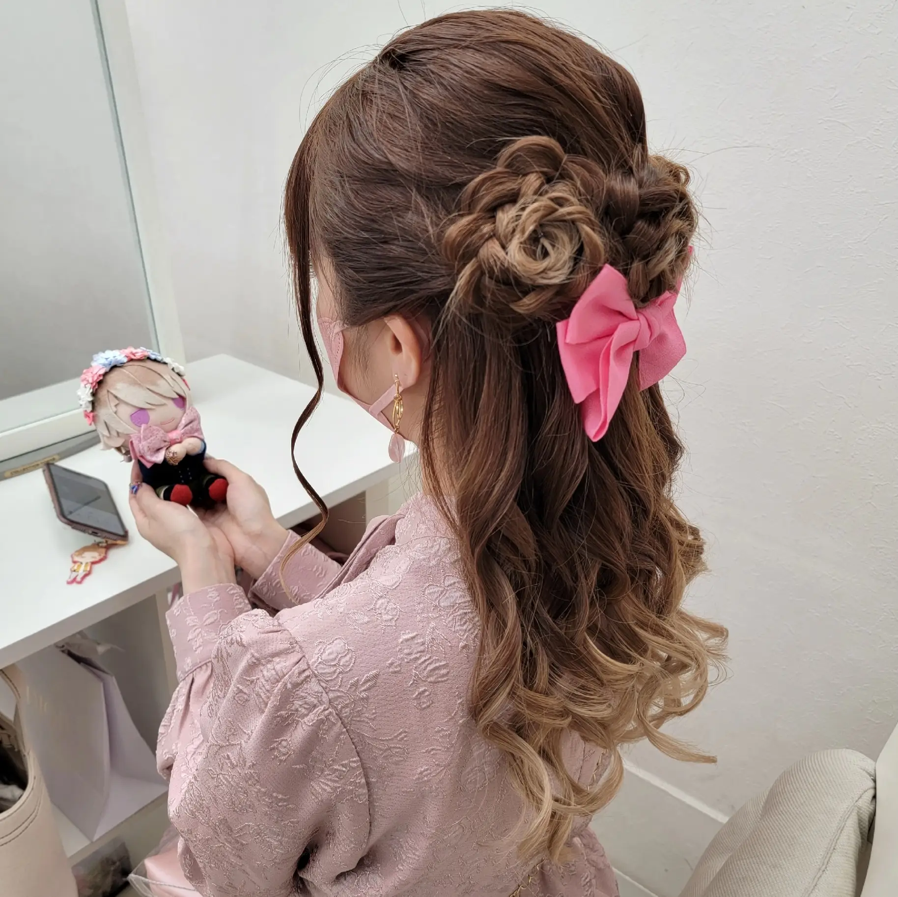 可愛い❤️フルールヘア❤️ | ヘアメイクみどりが投稿したフォト