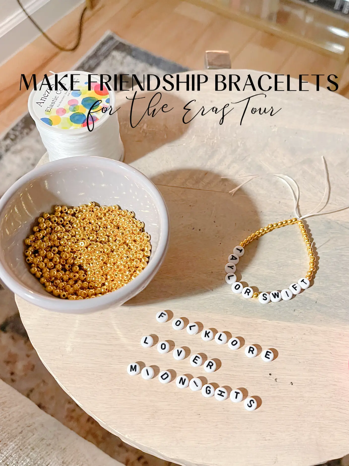 Eras Tour Inspired Friendship Bracelets, TS Tradable Friendship Bracelets,  Gift for Her 