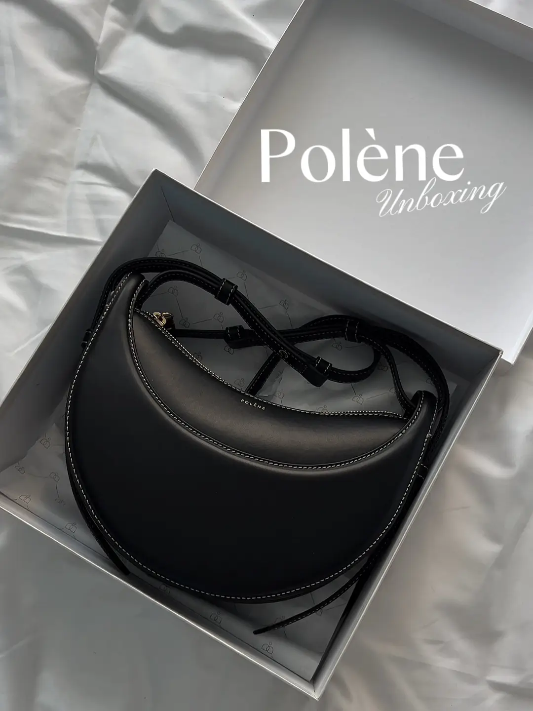 Polene Paris unboxing  Bags, Bag accessories, Bone color