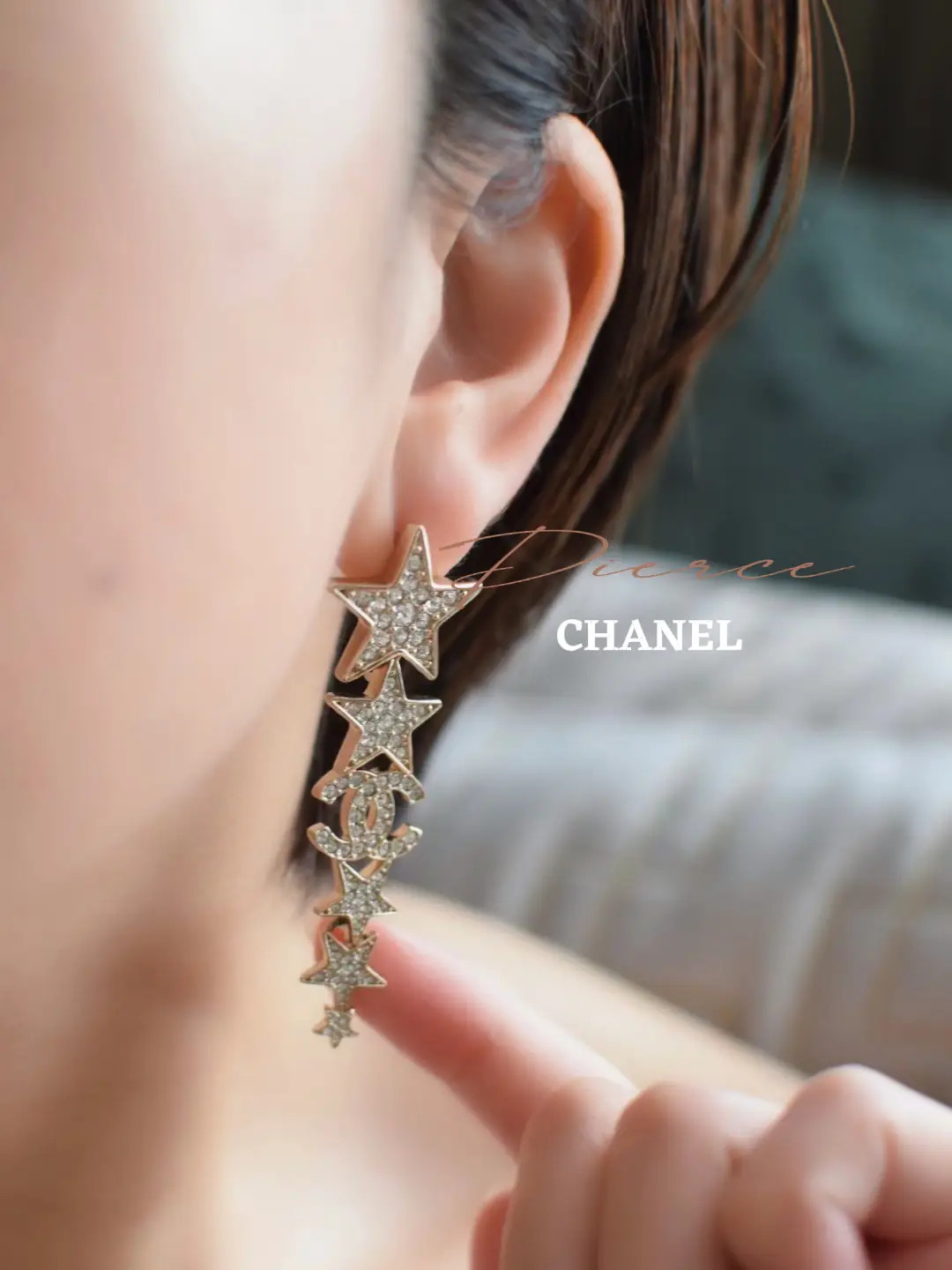 純正売上 CHANEL⚪︎ピアス | entidadesintegradasdf.org.br