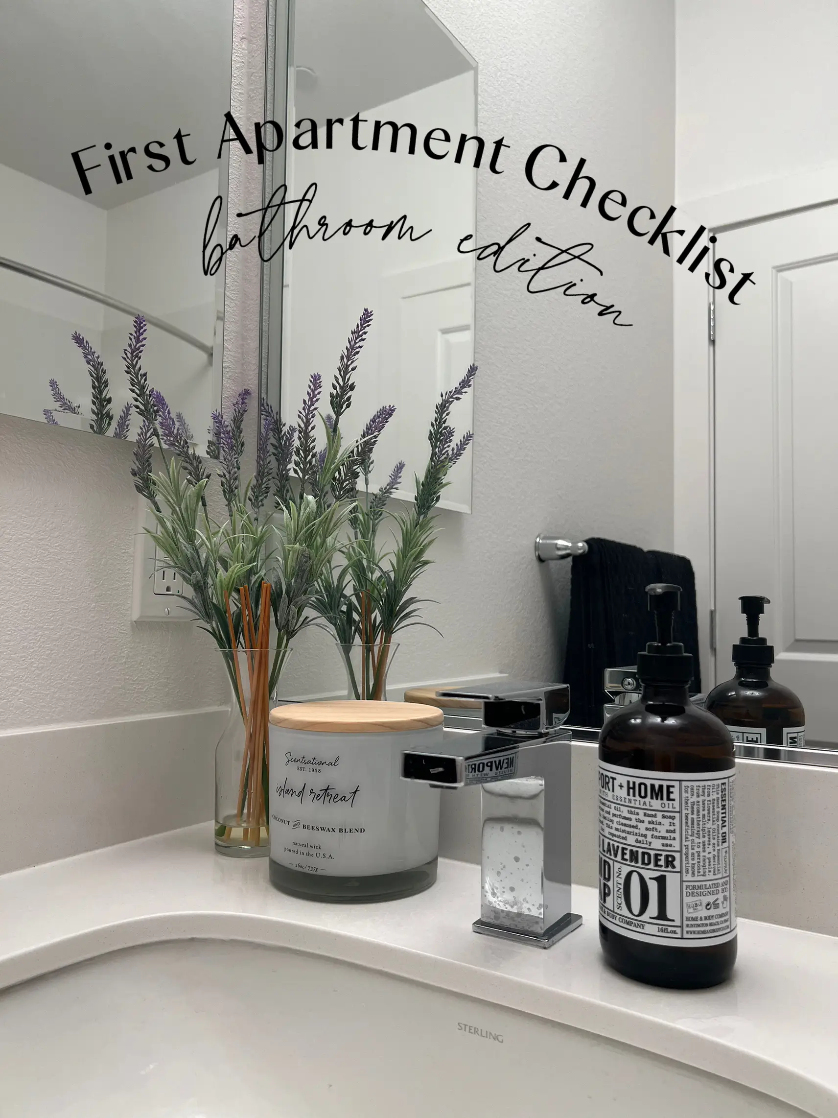 Bathroom Checklist: What you Need for your New Home