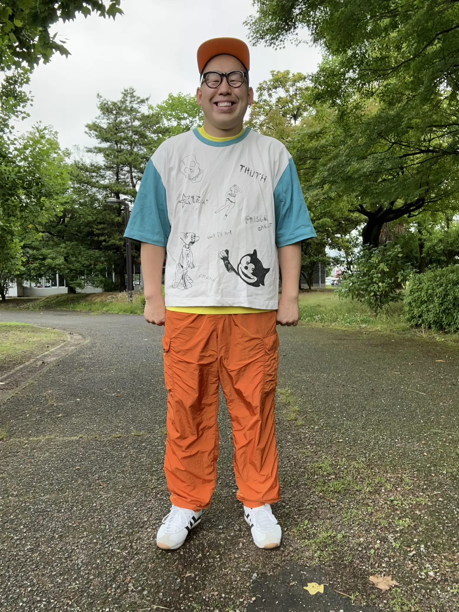 オレンジカーゴパンツ🍊おじさん   | ノビ山本⛰️富山県住みます芸人