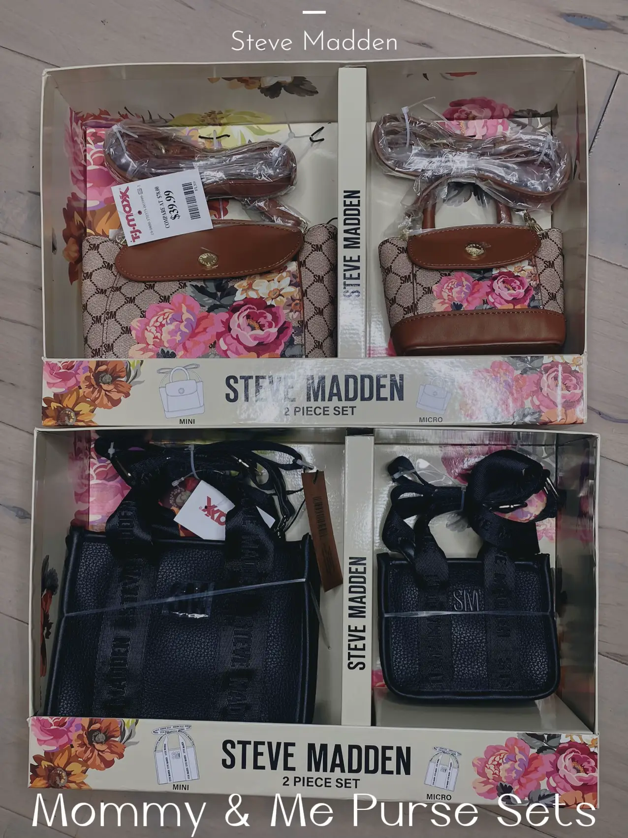 Steve Madden, Bags, Steve Madden Tj Maxx Marshalls Purse Black Bag New