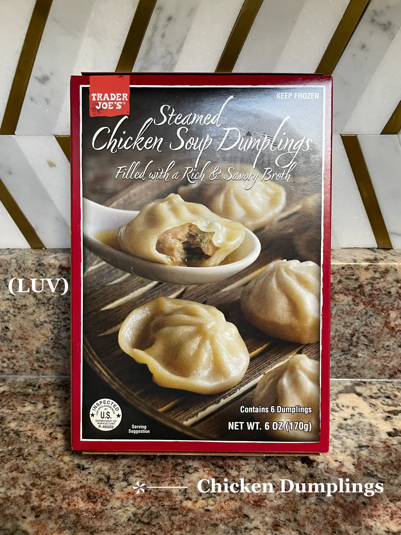 Trader Joe's Chicken & Pork Soup Dumplings - A Must Have 