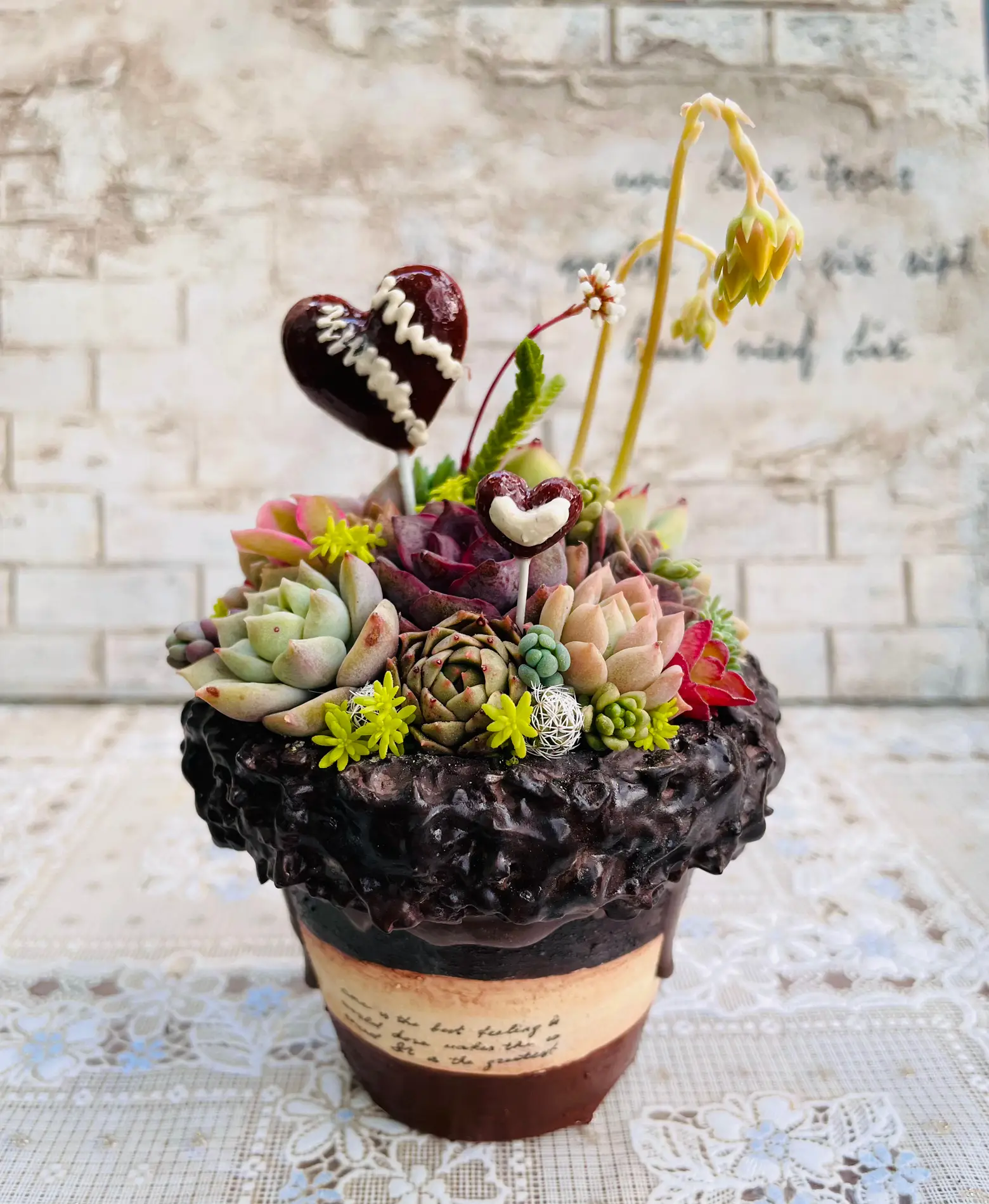 リメイク鉢♪キッチンスケール緑リメ鉢リメイク鉢リメイク缶多肉リメ缶