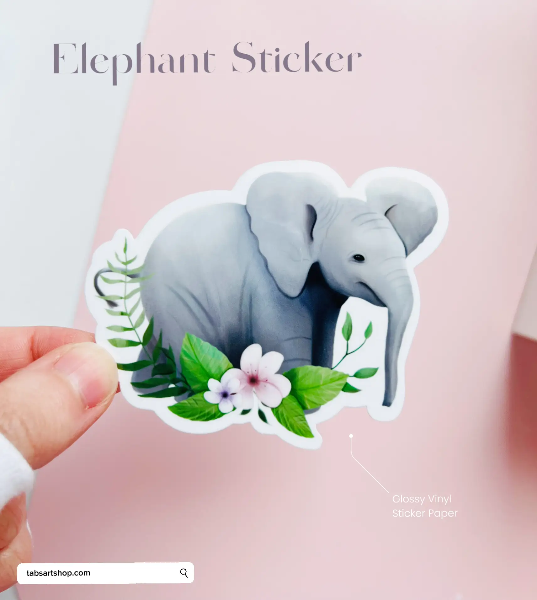 Drunk Elephant Skincare Stickers Cute Aesthetic Waterproof