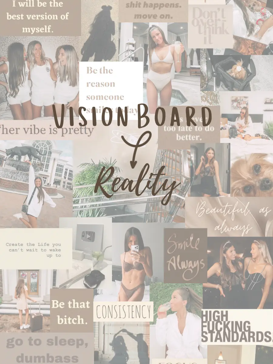 How to make a vision board your reality | Gallery posted by Lexi Vitale ...