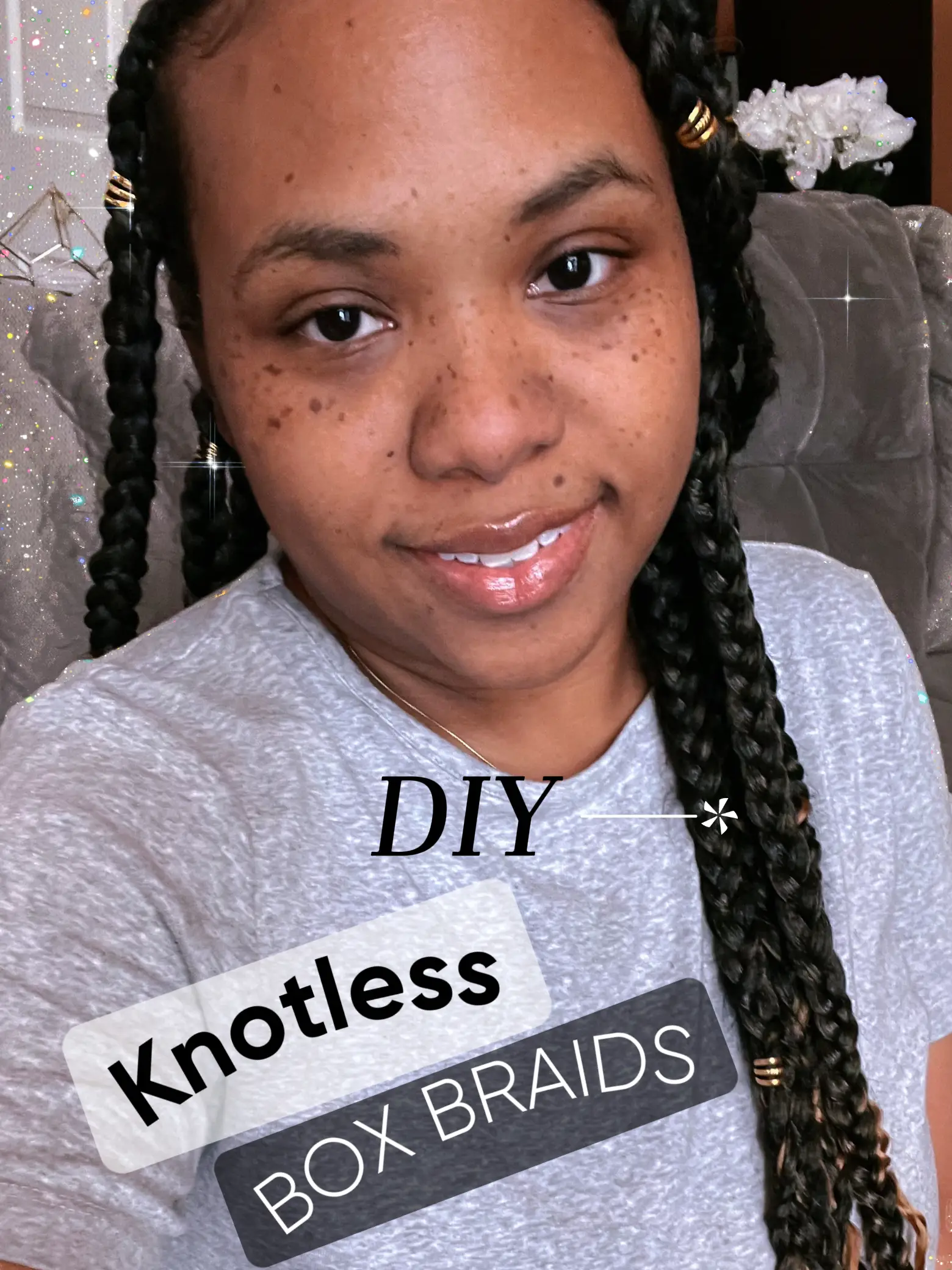 Plaits with beads!! First time using beads because I've only just