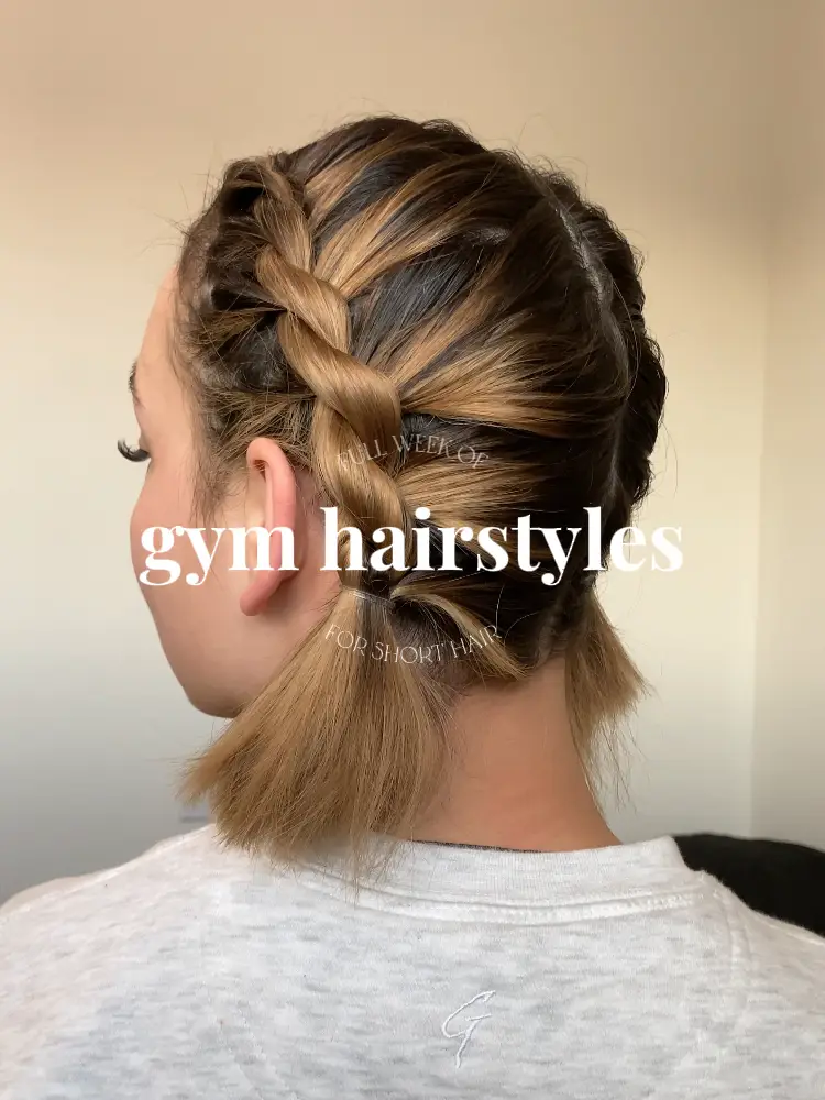 8 gym hairstyles for long hair : heatless hairstyle ! hairstyles